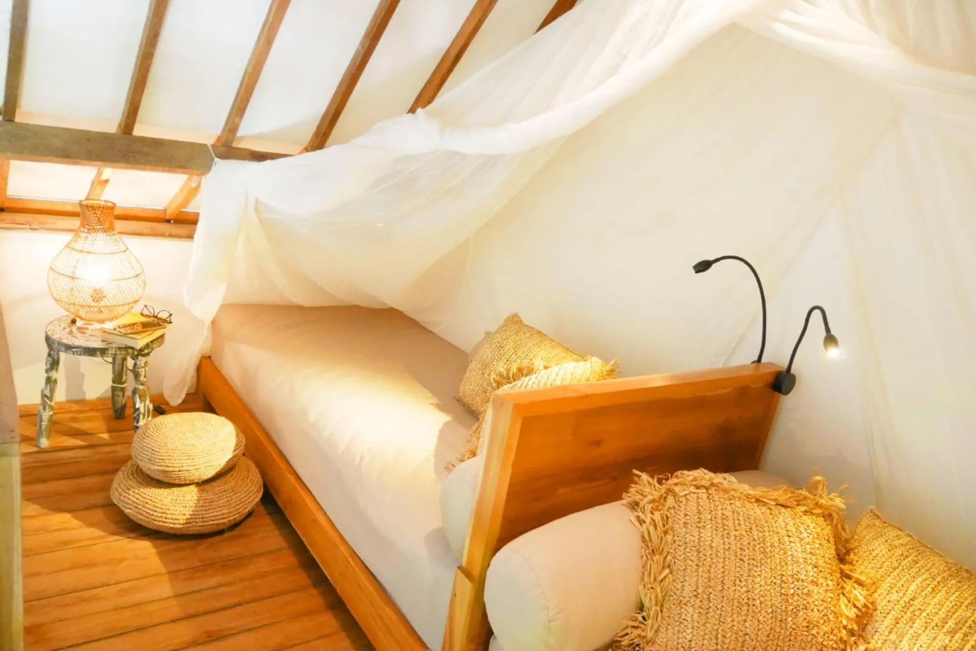 Bed in Amar Boutique Hotel