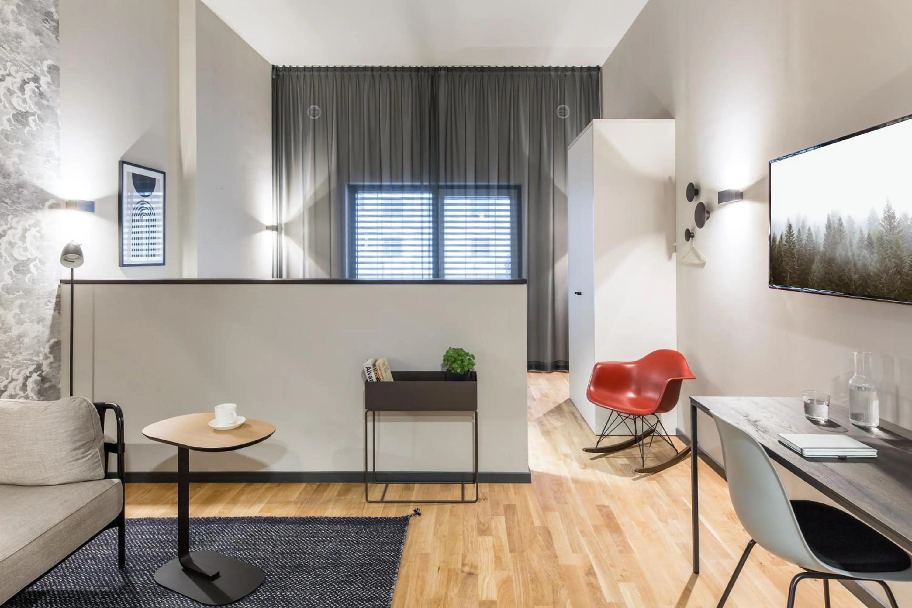 Photo of the whole room in ipartment Frankfurt Airport