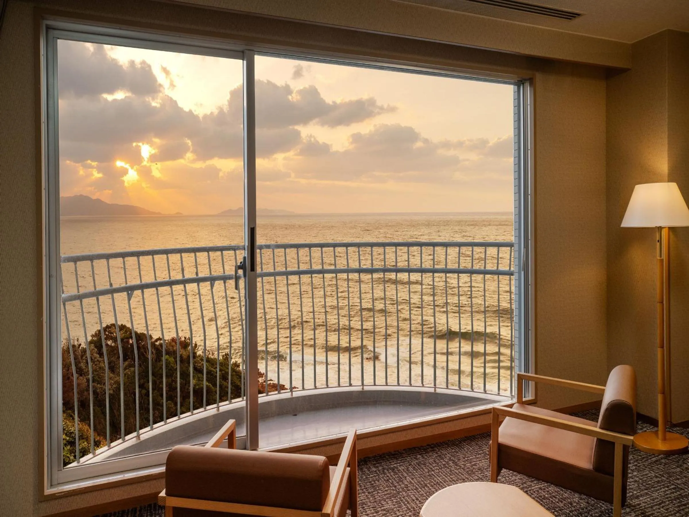 View (from property/room) in KAMENOI HOTEL Genkainada