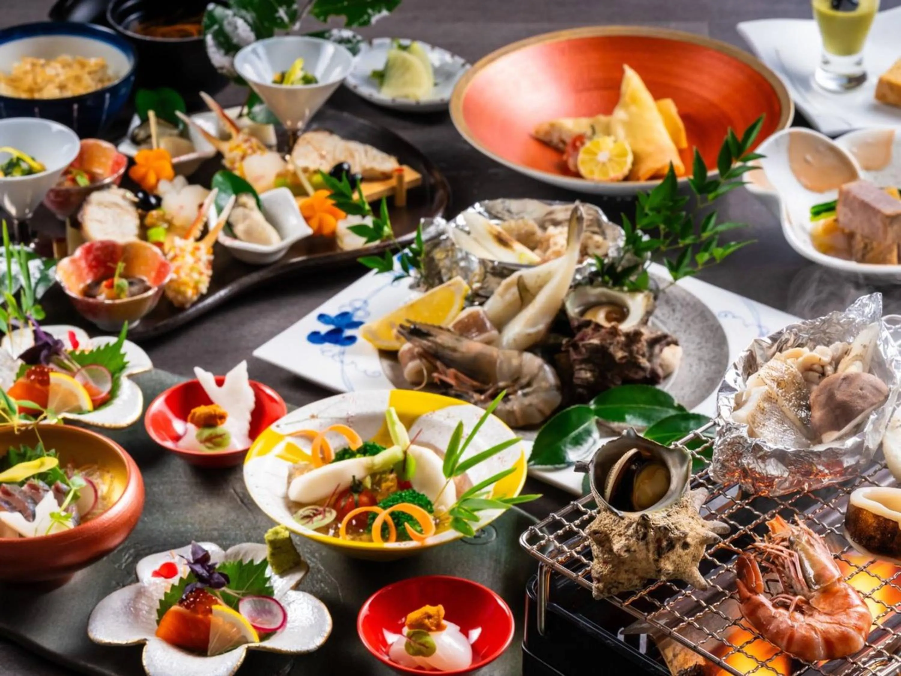 Dinner in KAMENOI HOTEL Genkainada