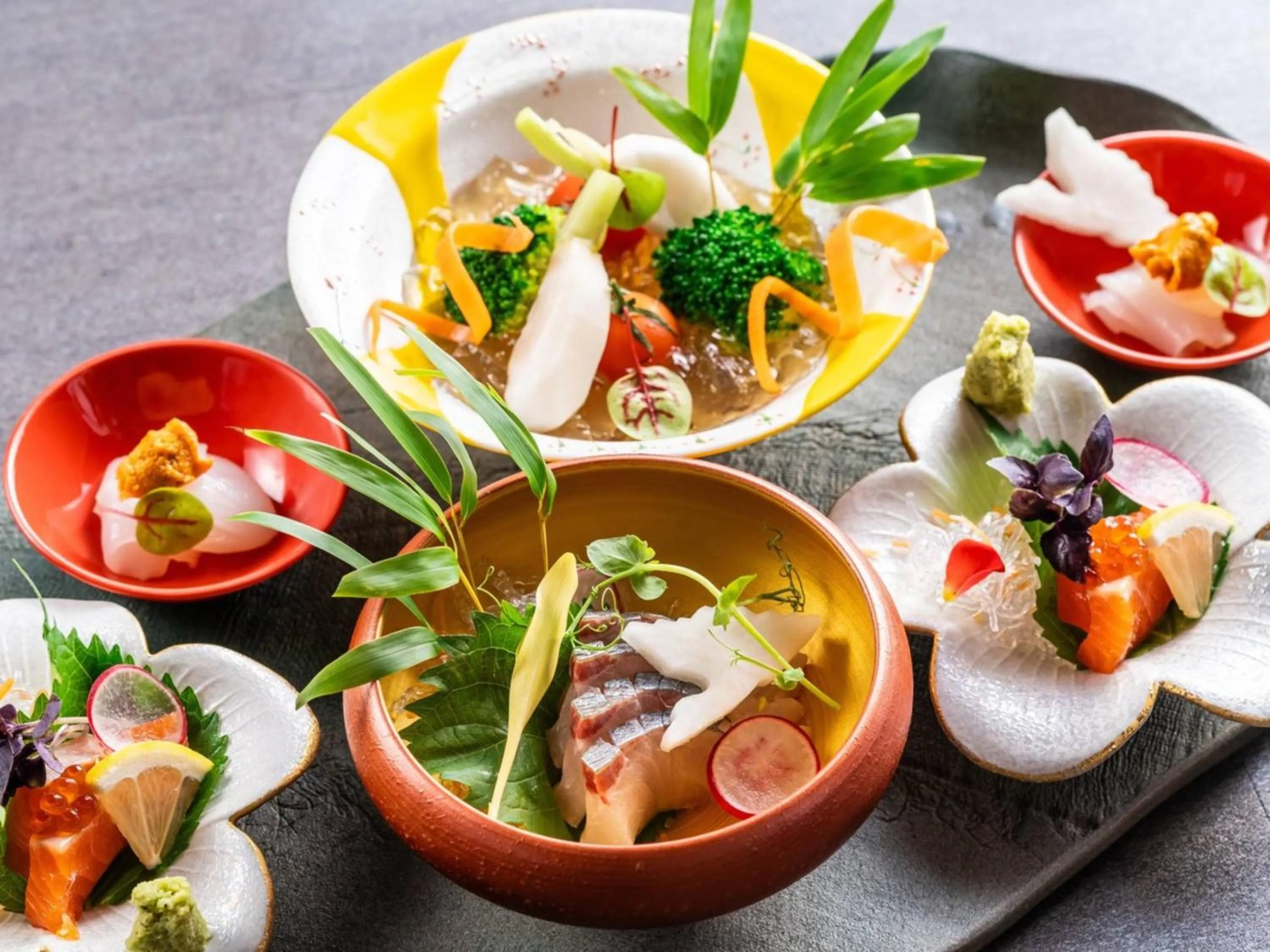 Dinner in KAMENOI HOTEL Genkainada