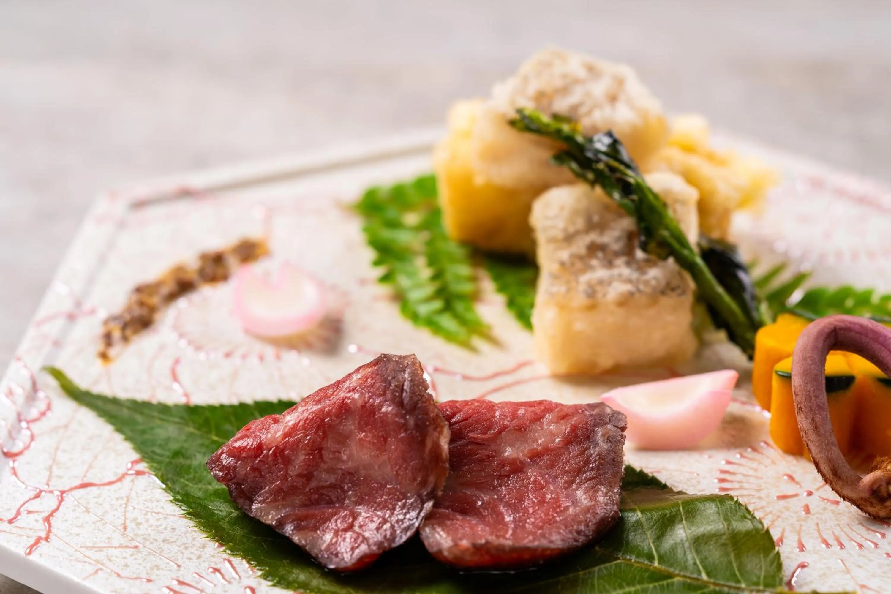 Dinner in KAMENOI HOTEL Genkainada