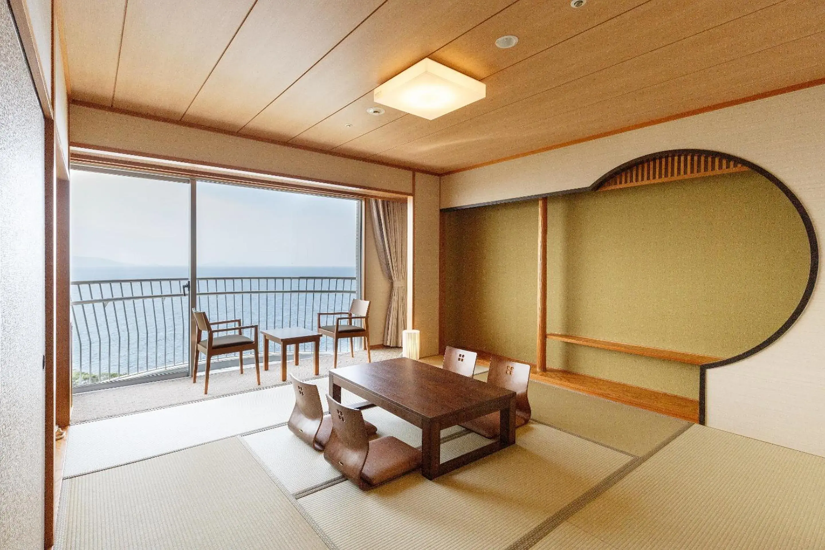 Japanese-Style Room (A) with Toilet and Ocean View - Non-Smoking in KAMENOI HOTEL Genkainada Japanese-Style Room (A) with Toilet and Ocean View - Non-Smoking in KAMENOI HOTEL Genkainada