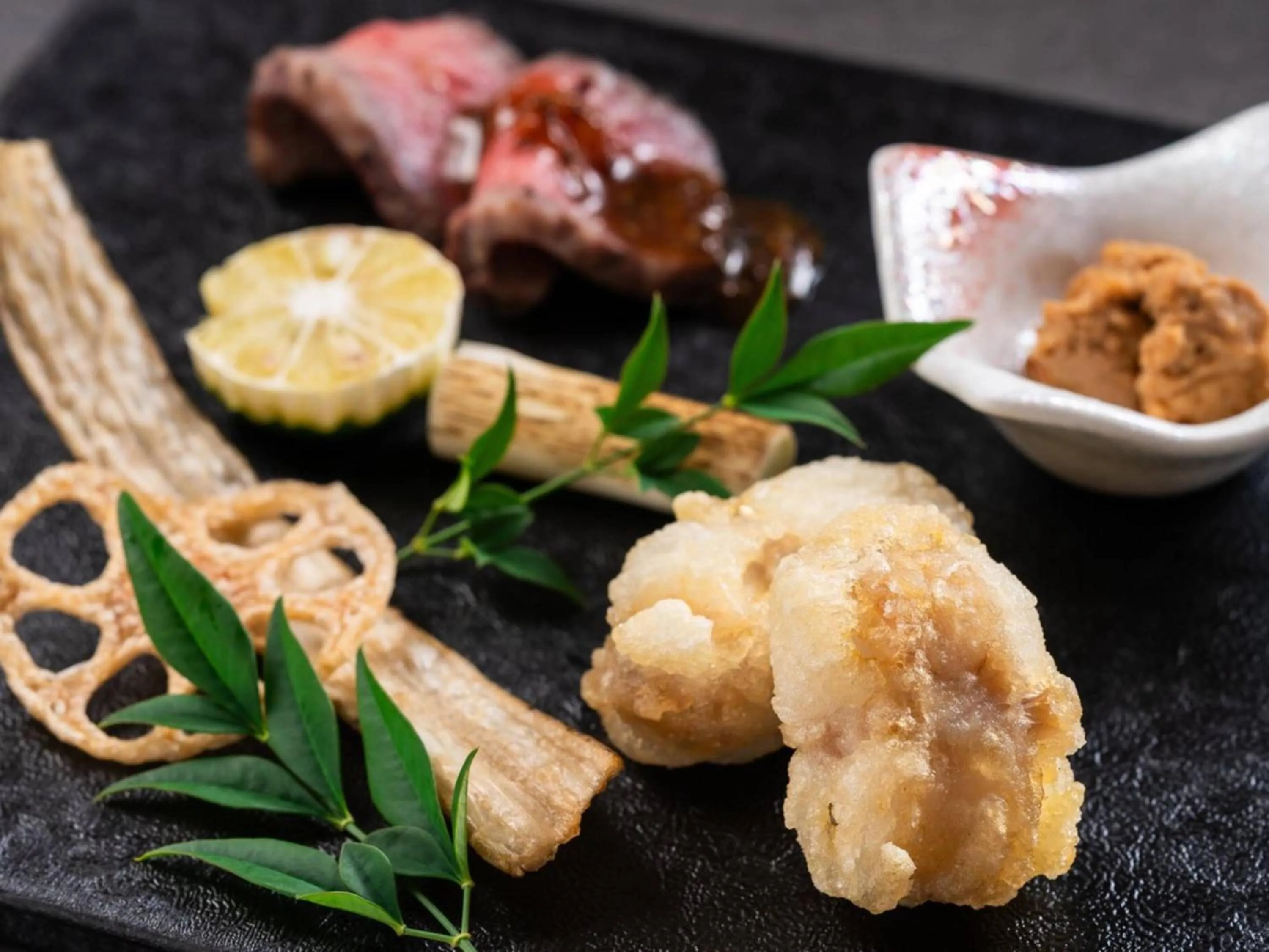 Dinner in KAMENOI HOTEL Genkainada