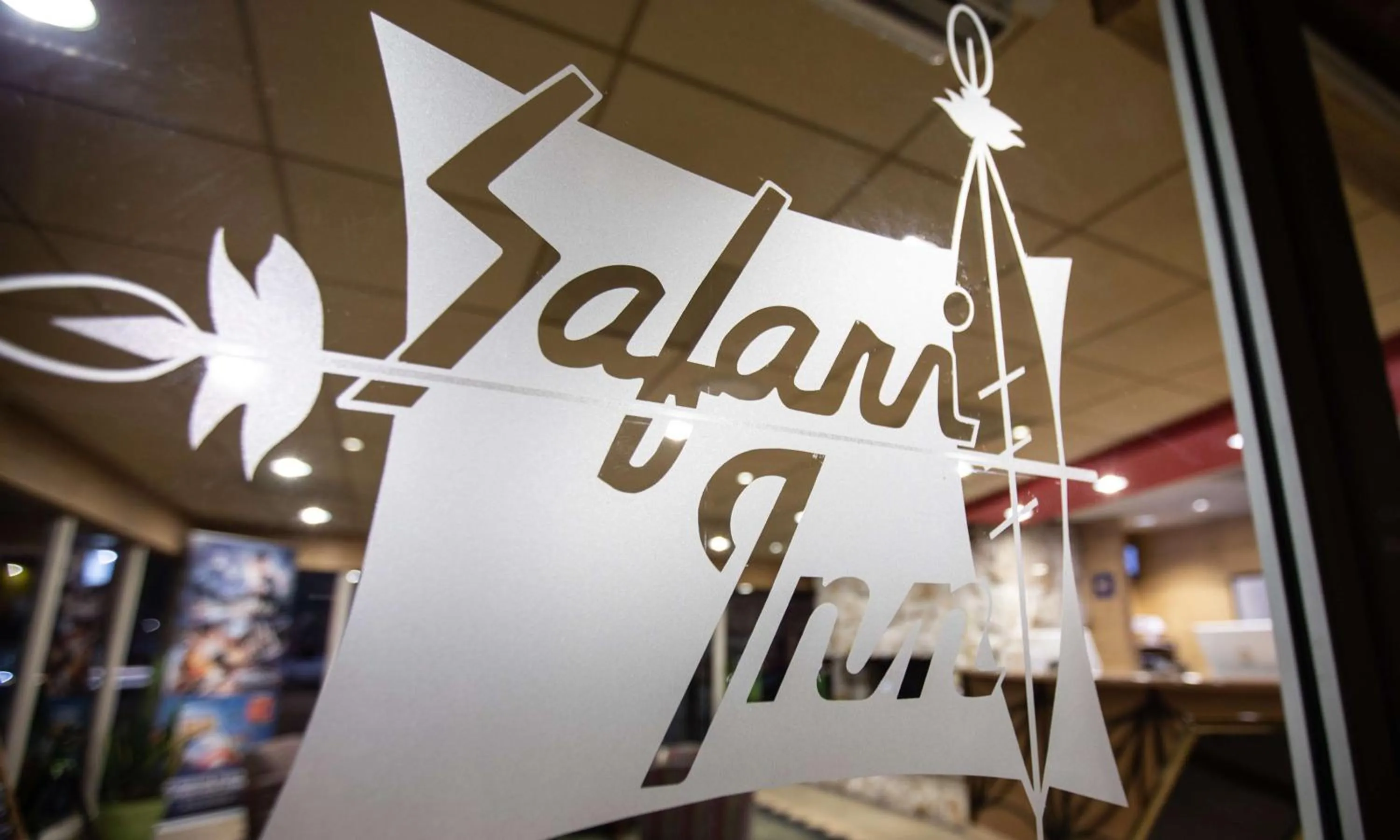 Property building in Safari Inn Burbank-Universal, a Coast Hotel