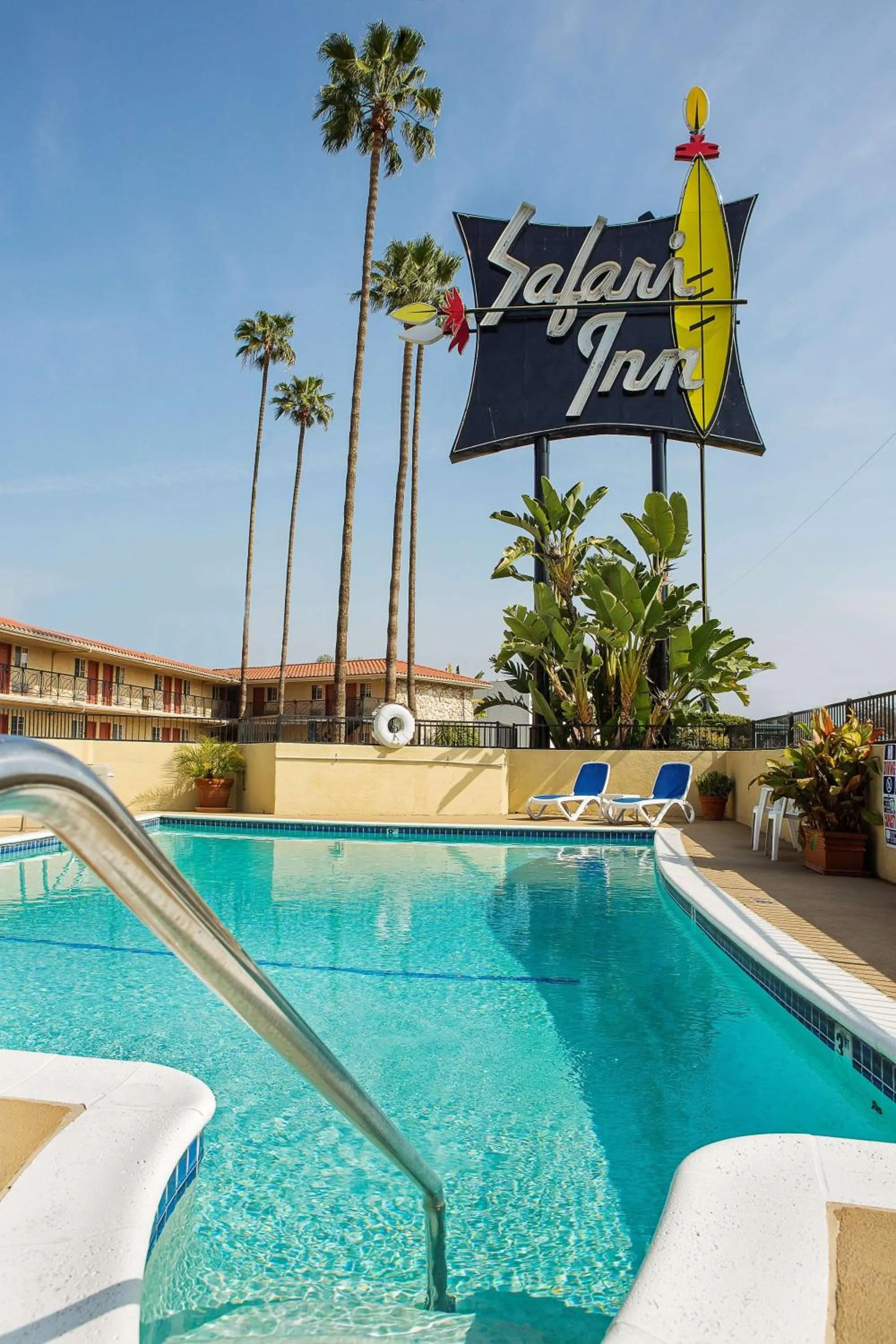 On site in Safari Inn Burbank-Universal, a Coast Hotel