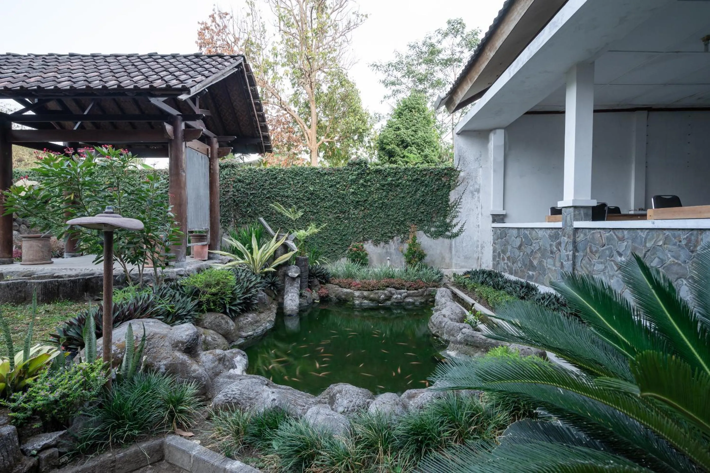 Garden in Hotel O Omah Duwet