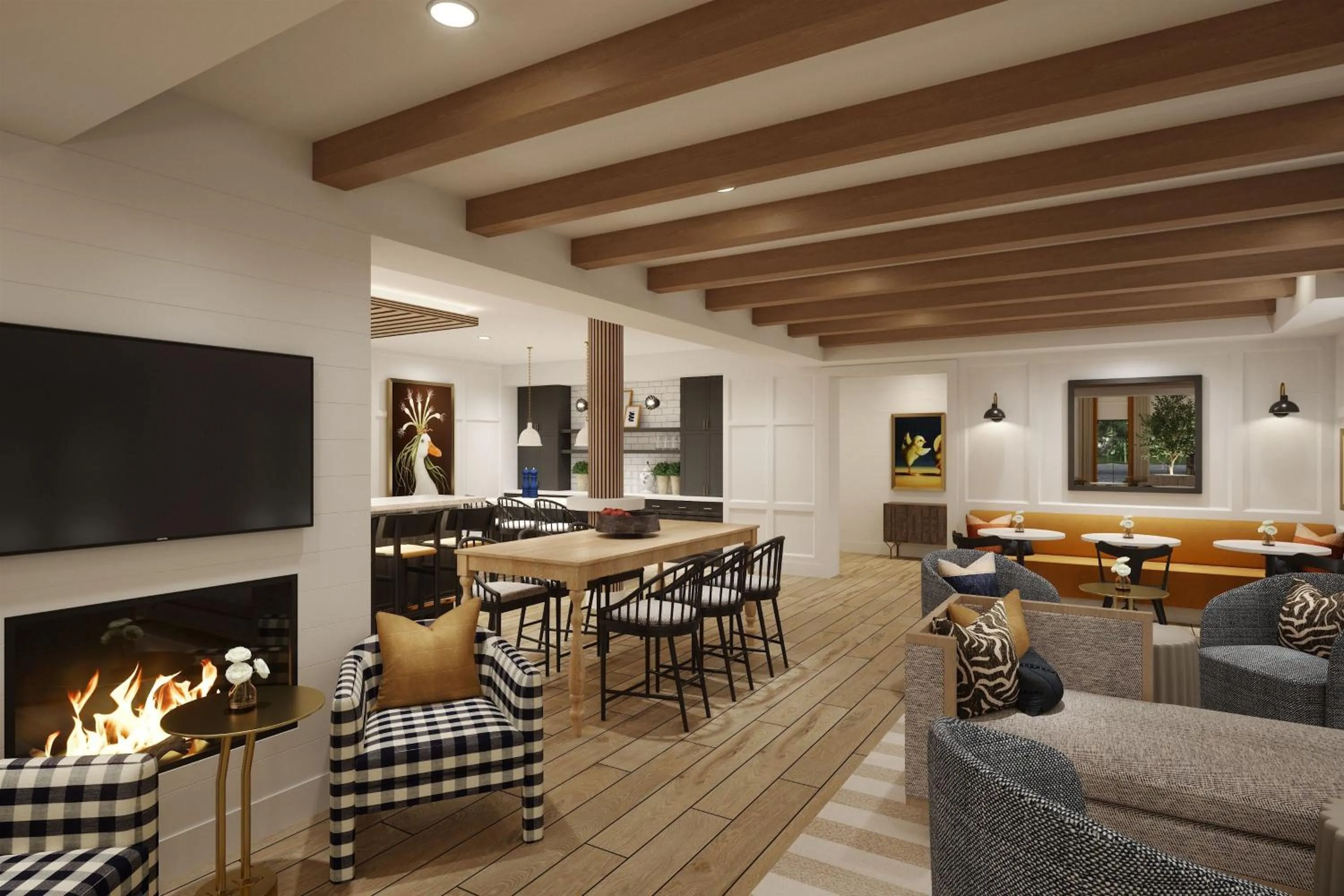 Lobby or reception in Tiller House, Laguna Hills, a Tribute Portfolio Hotel