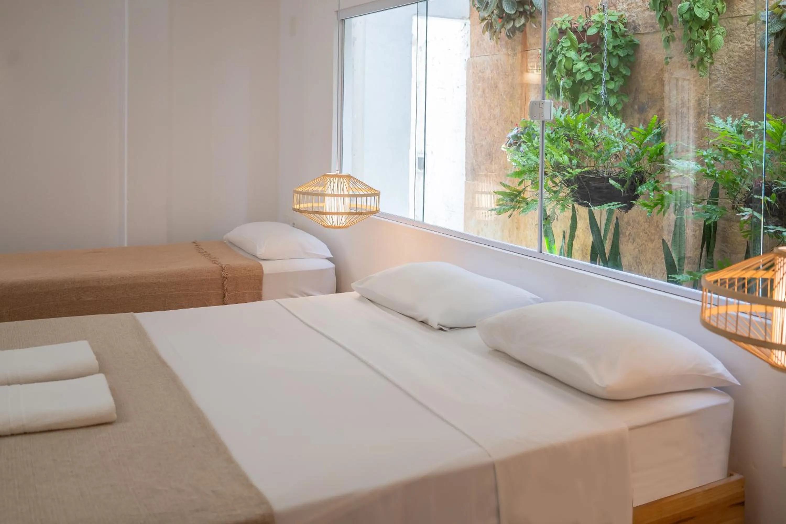 Bed in Pousada Chez Toi