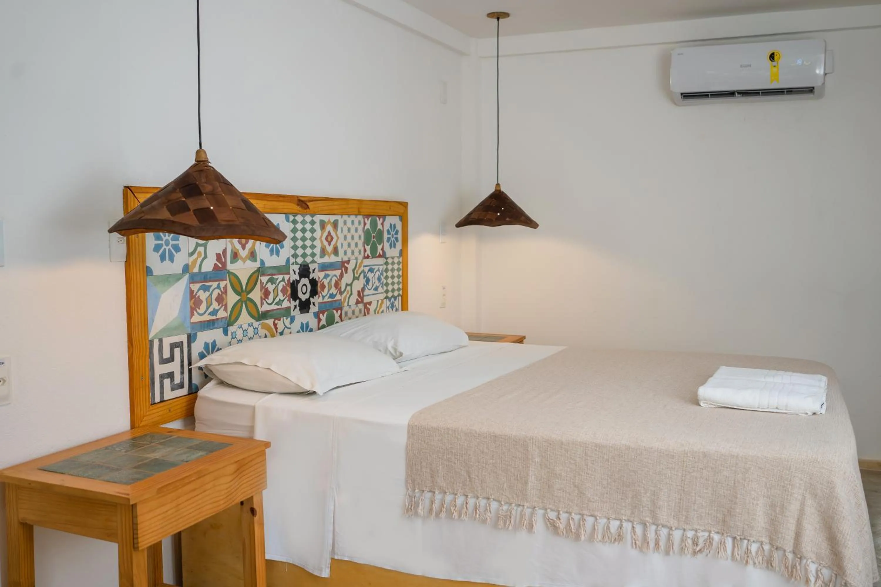 Bed in Pousada Chez Toi