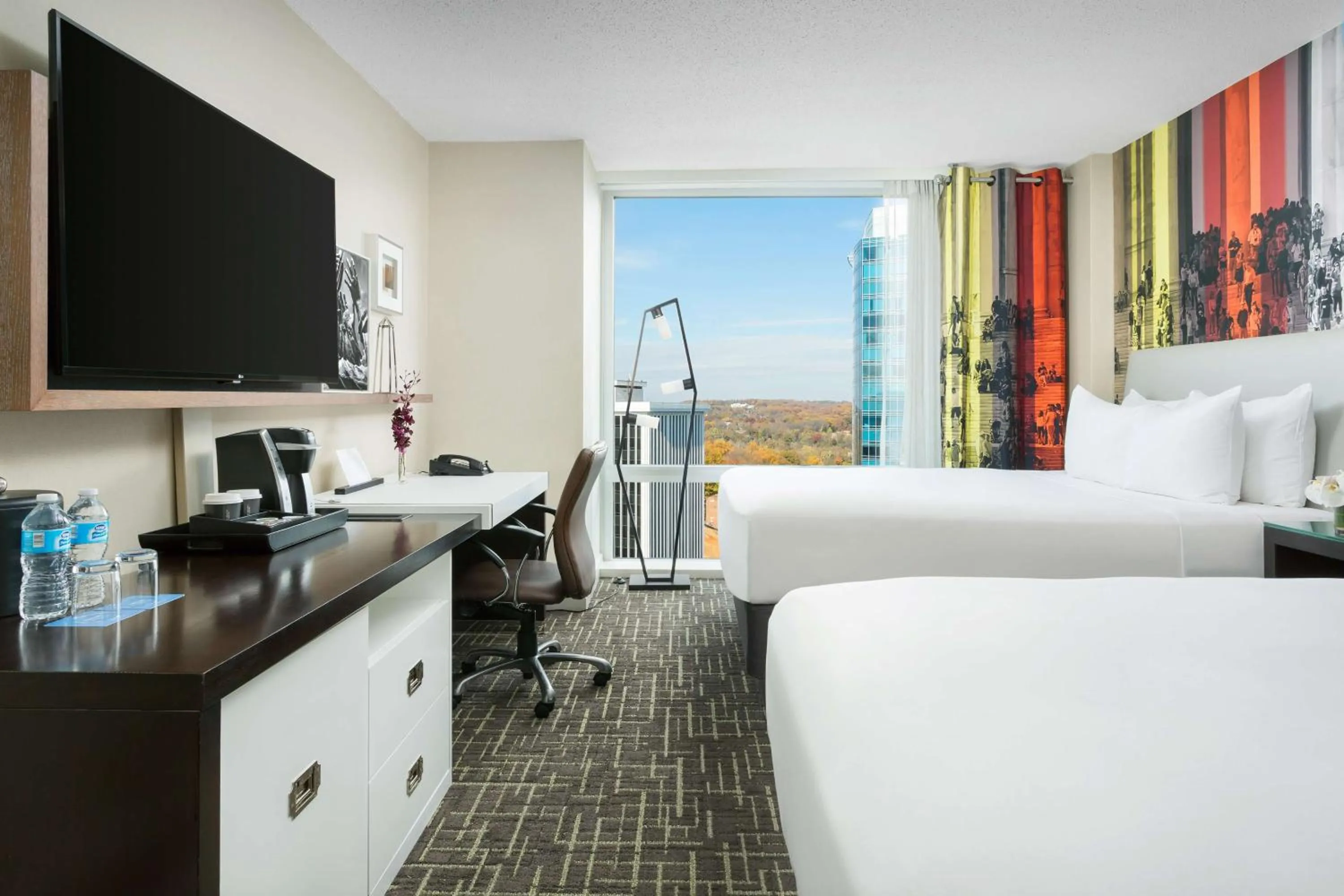 Photo of the whole room, Bed in Hyatt Centric Arlington