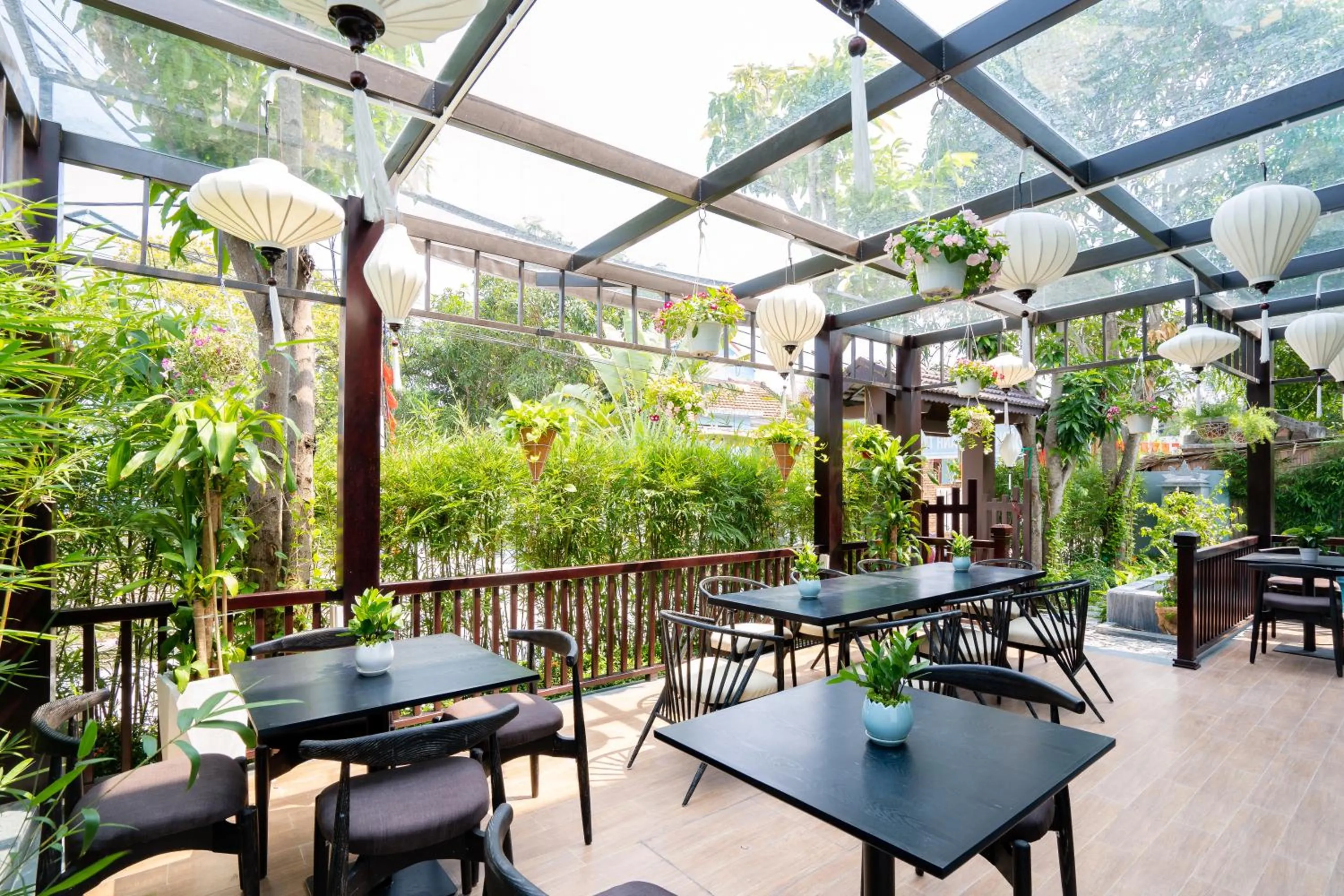 Seating area in Daisy An Bang Villa