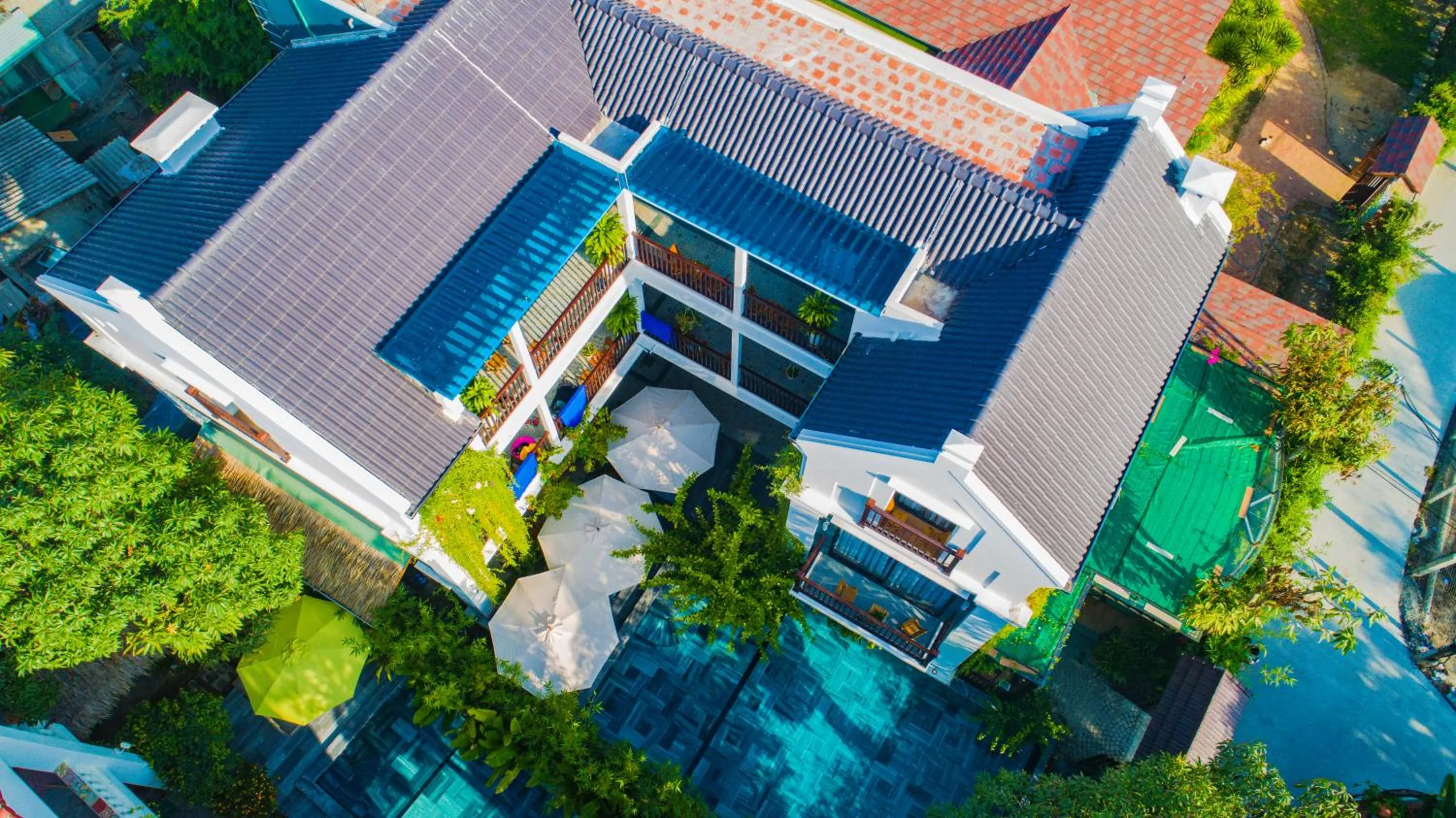 Pool view in Daisy An Bang Villa