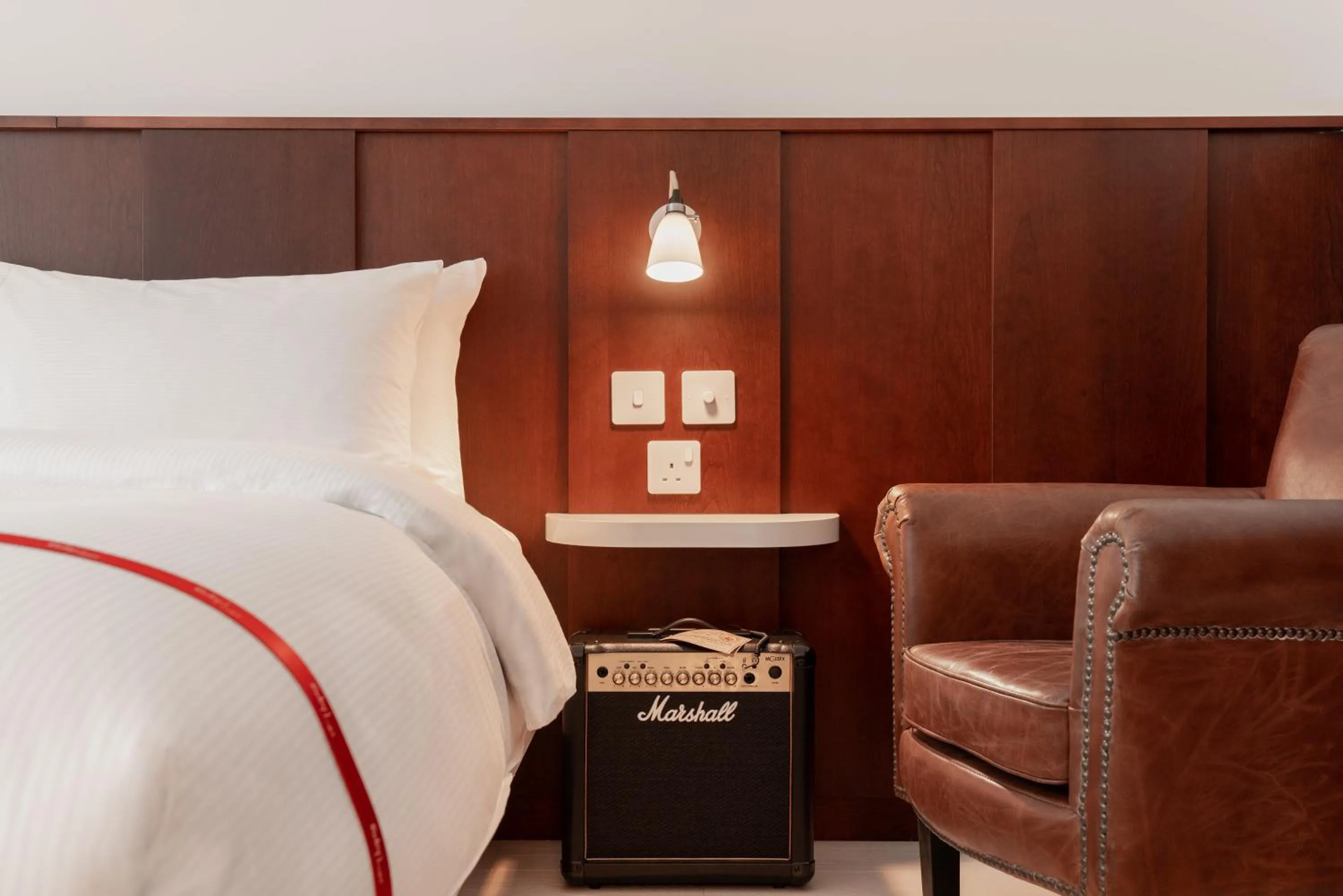 Photo of the whole room, Bed in Ruby Lucy Hotel London by IHG