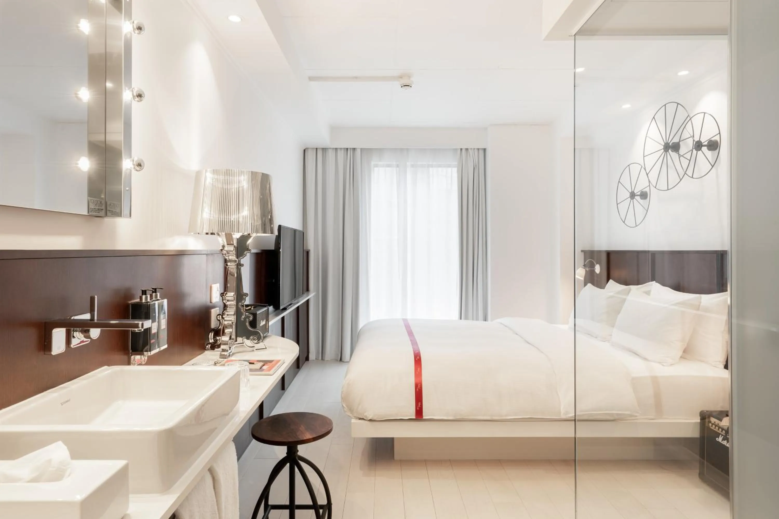 Photo of the whole room, Bed in Ruby Lucy Hotel London by IHG