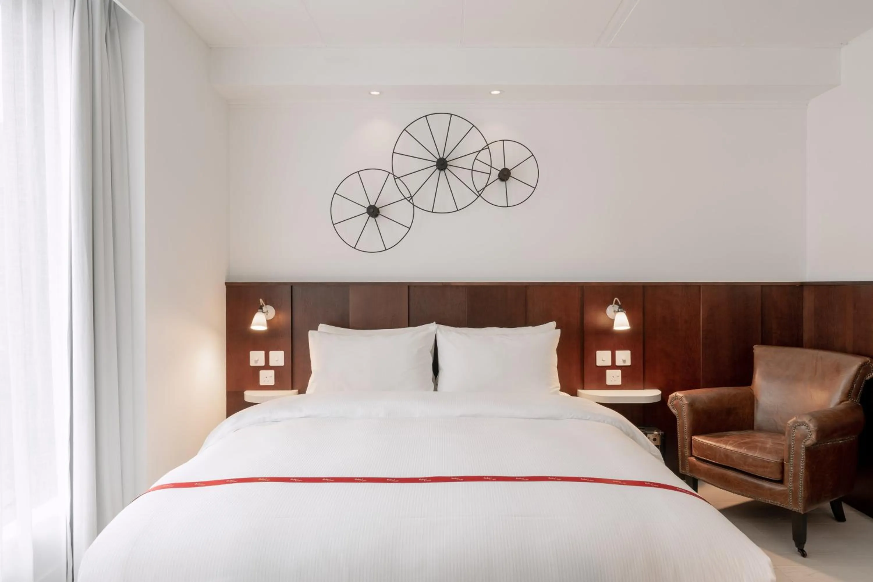 Photo of the whole room, Bed in Ruby Lucy Hotel London by IHG