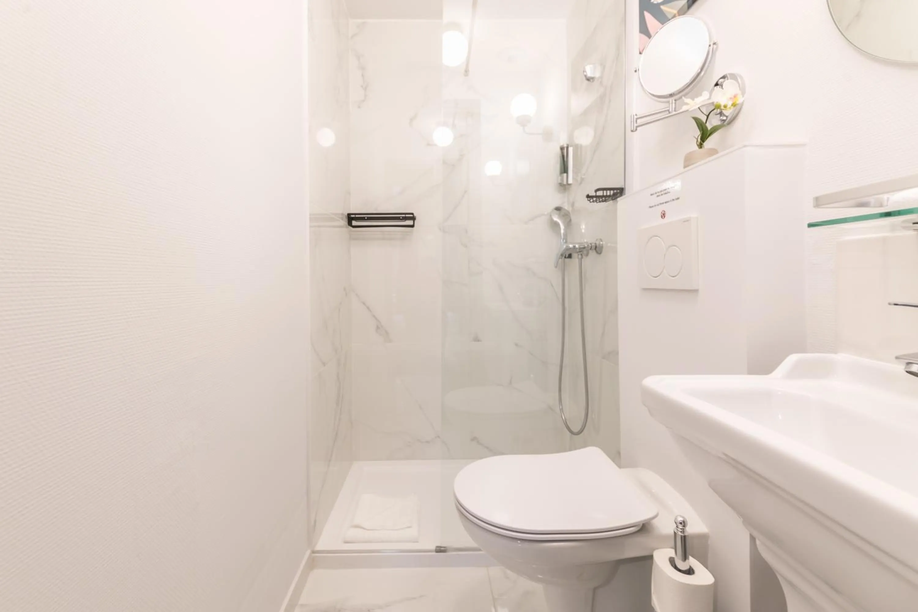 Shower in WS Louvre - Richelieu