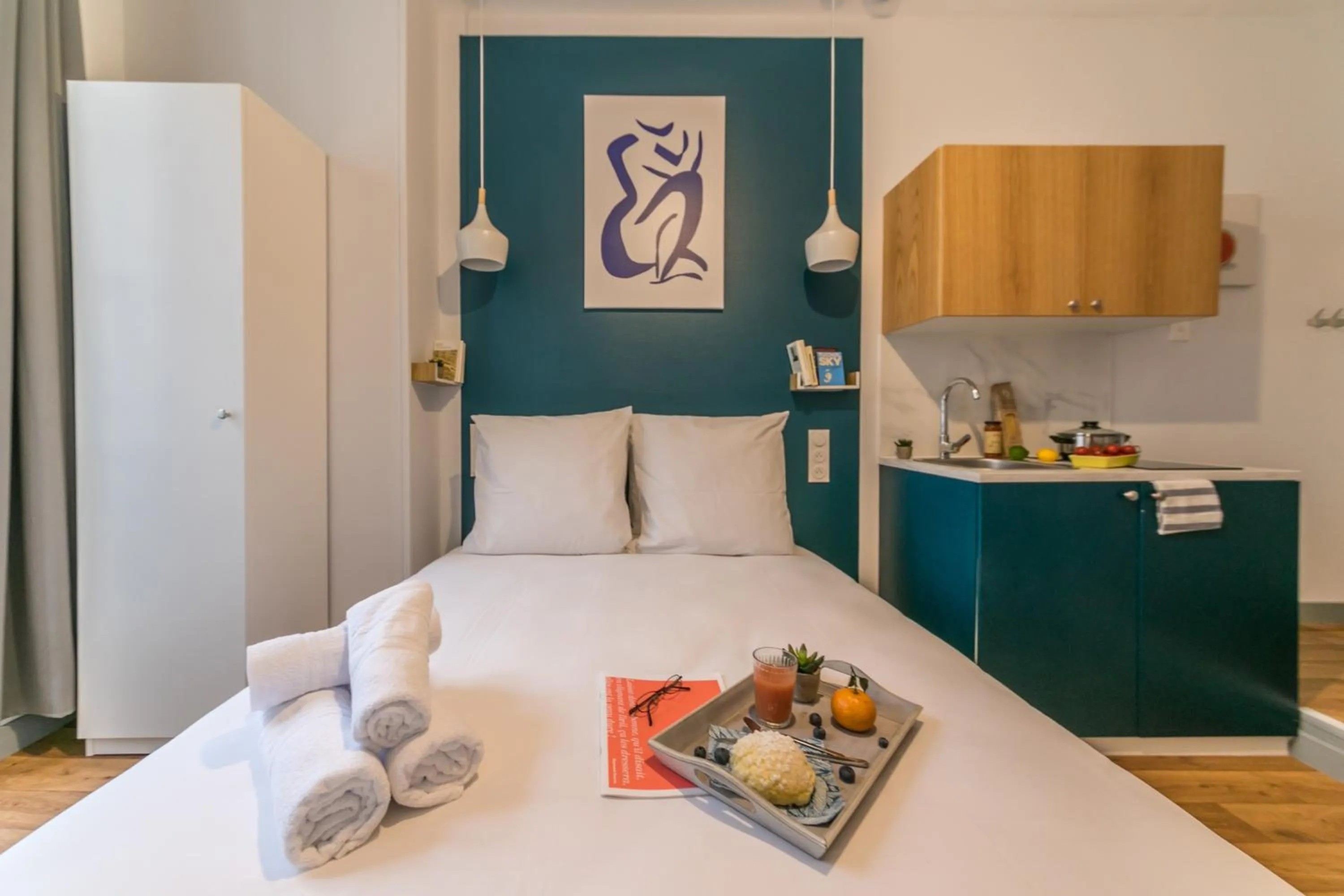 Bedroom, Bed in WS Louvre - Richelieu