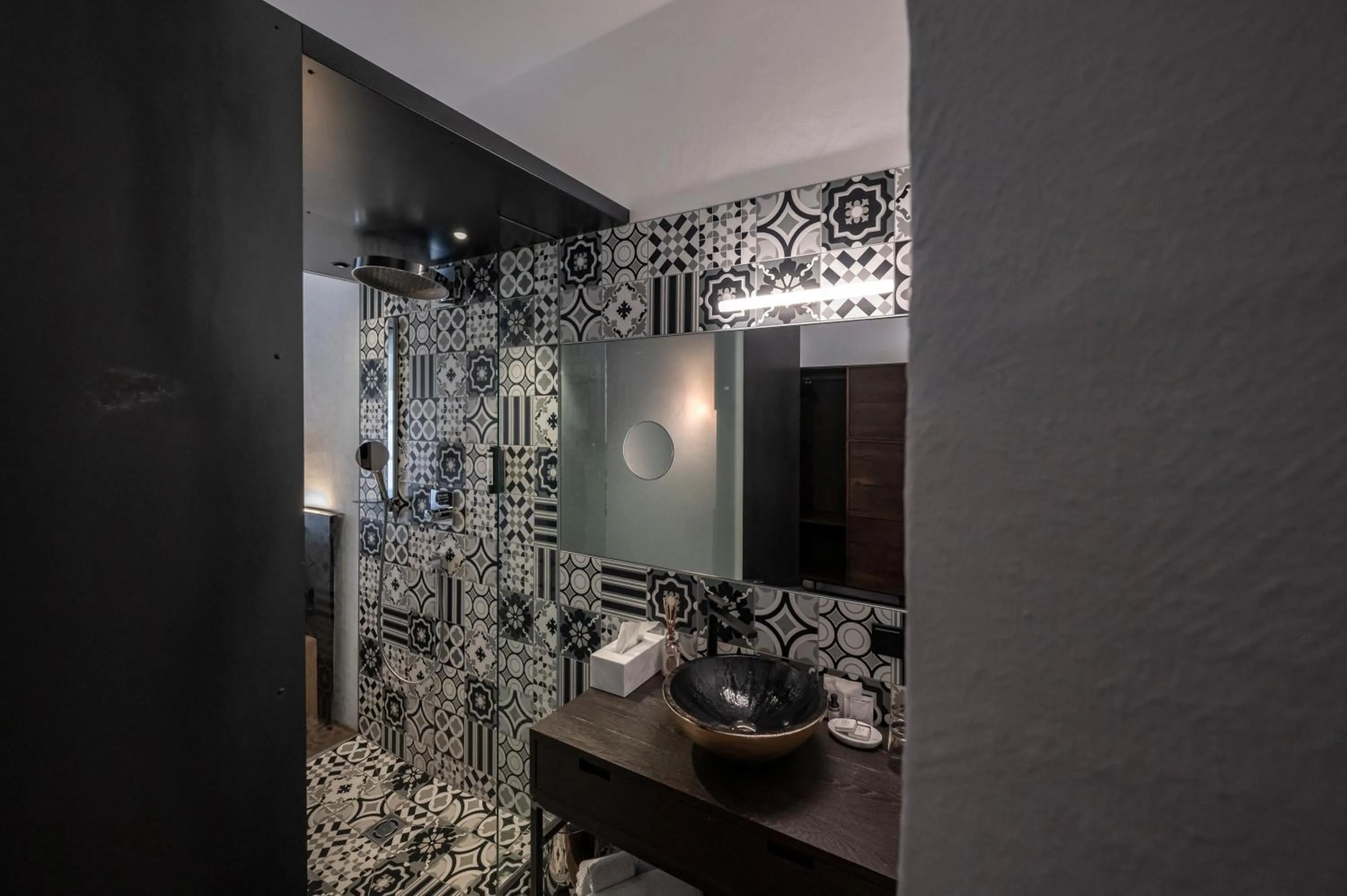 Bathroom in flurin Suites