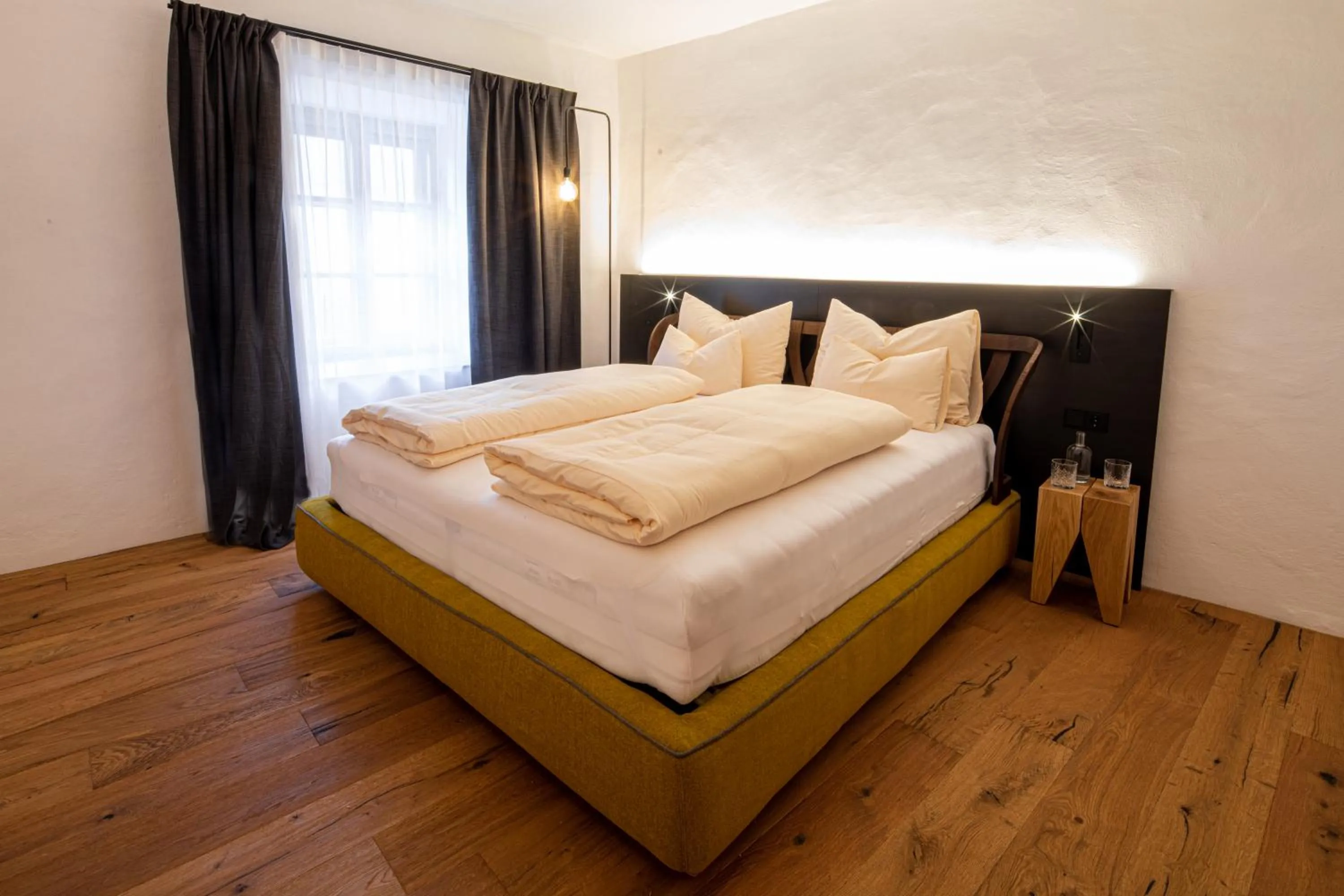 Bed in Flurin Suites