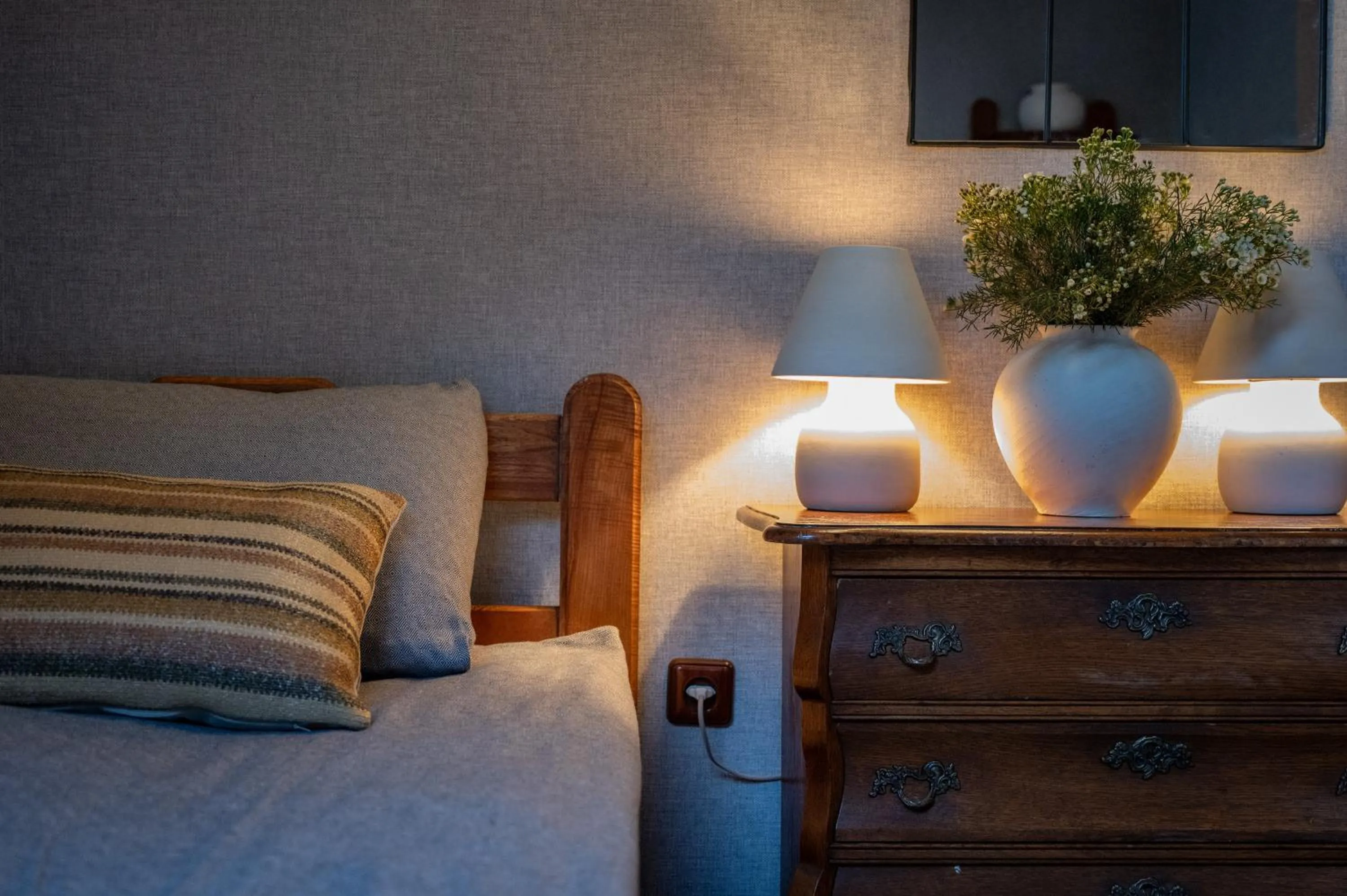 Bed in Pensjonat Zakątek