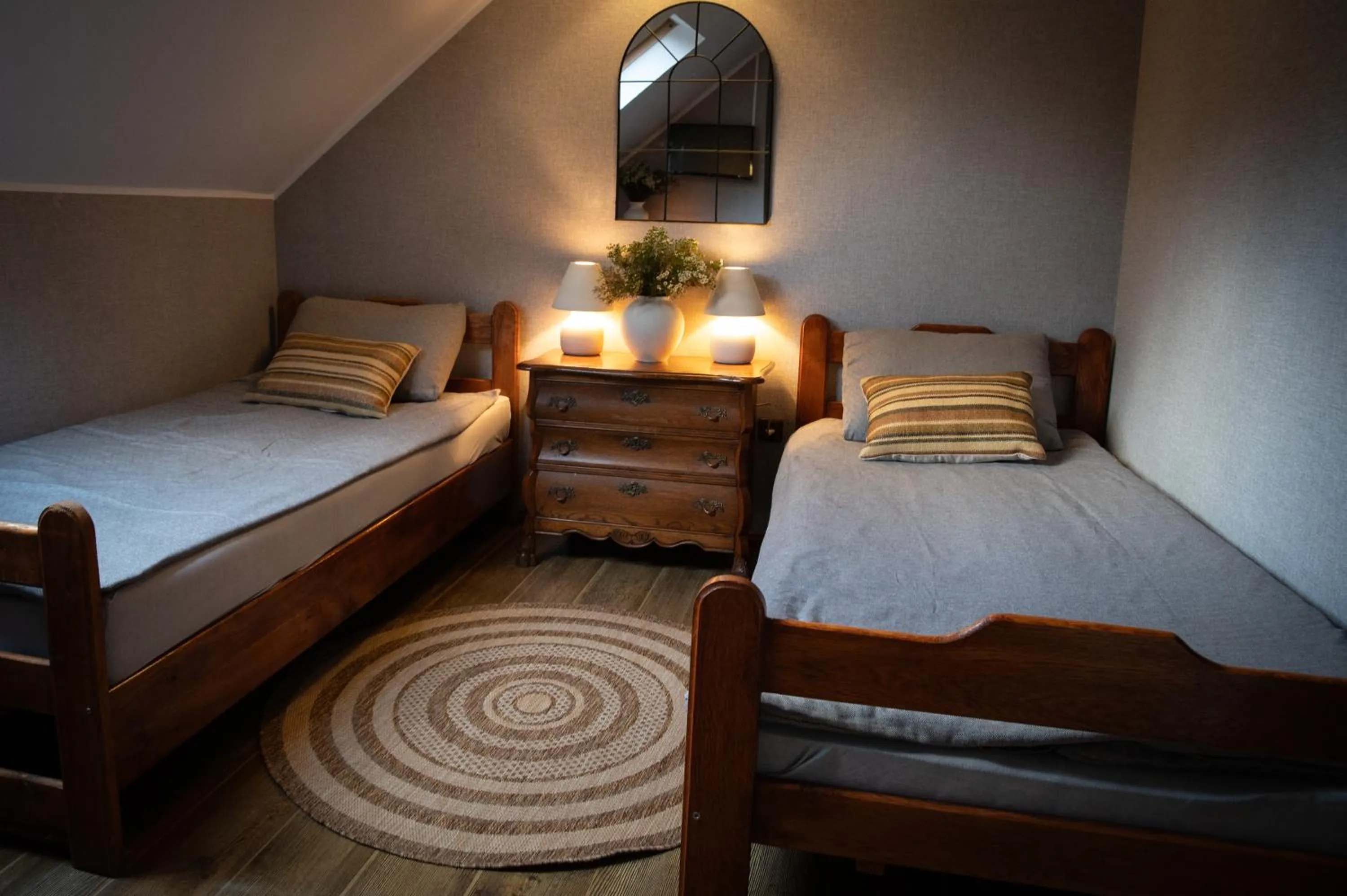 Bed in Pensjonat Zakątek