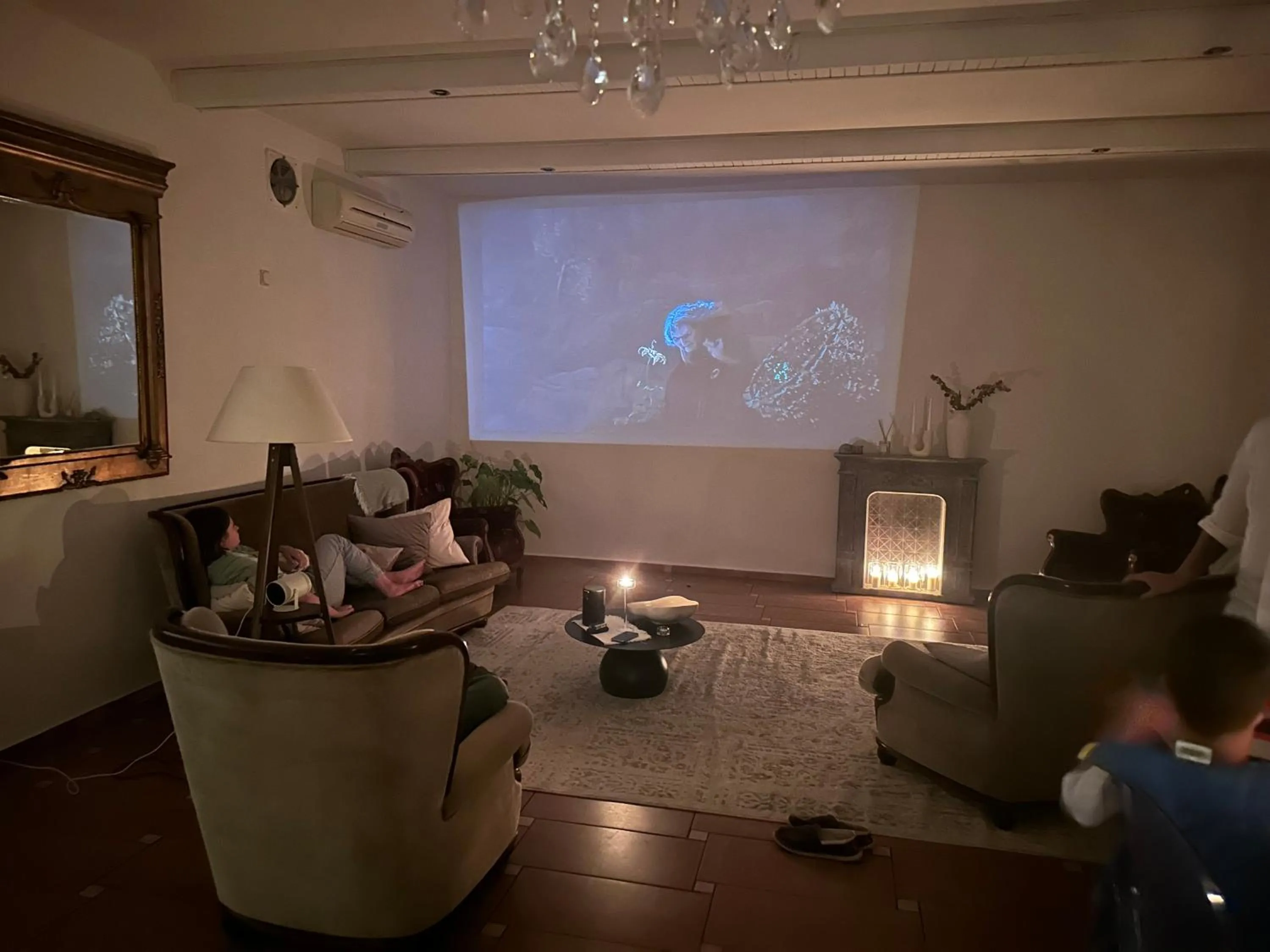 Communal lounge/ TV room in Pensjonat Zakątek