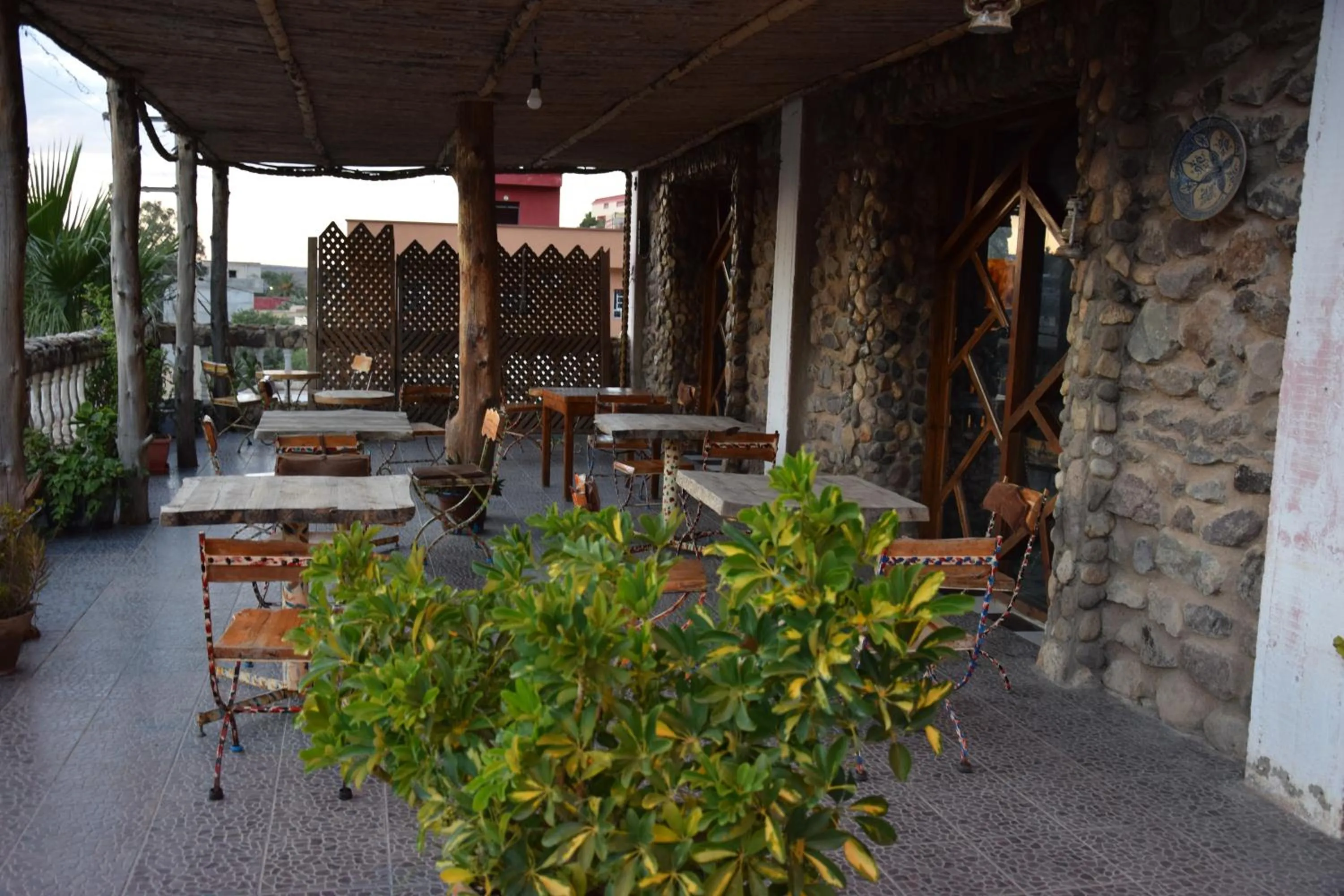 Patio in Hotel Leonor