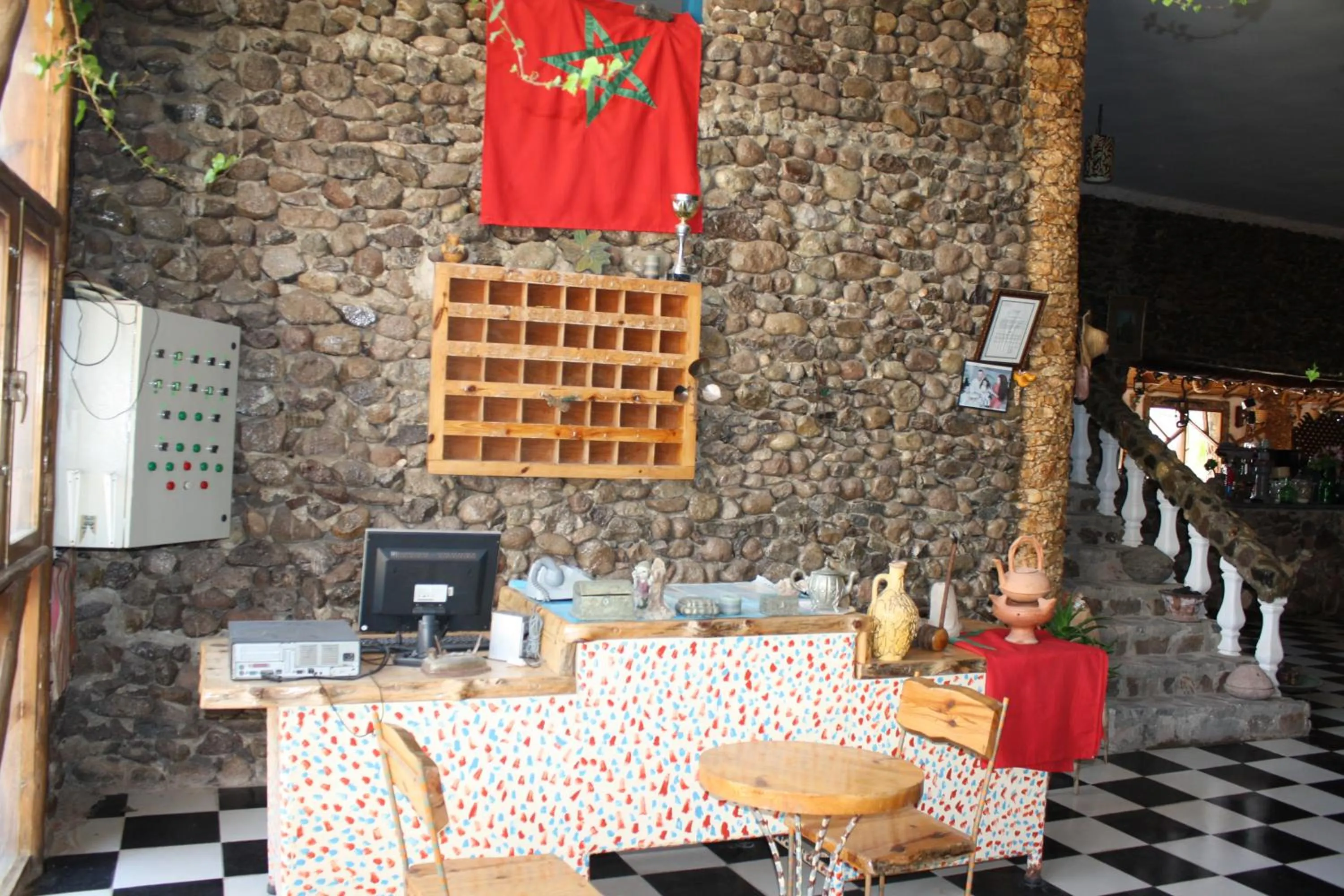 Lobby or reception in Hotel Leonor