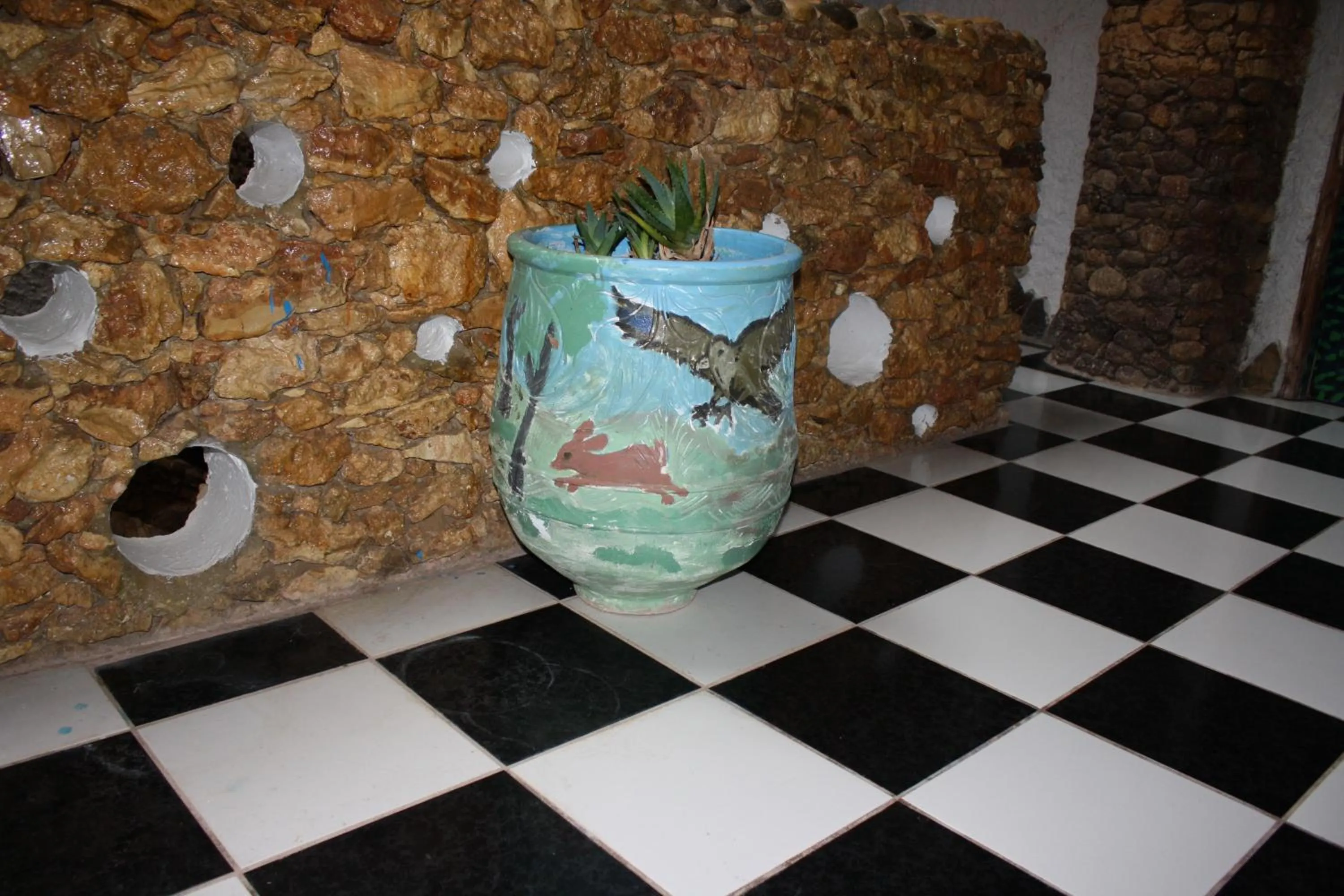 Decorative detail in Hotel Leonor