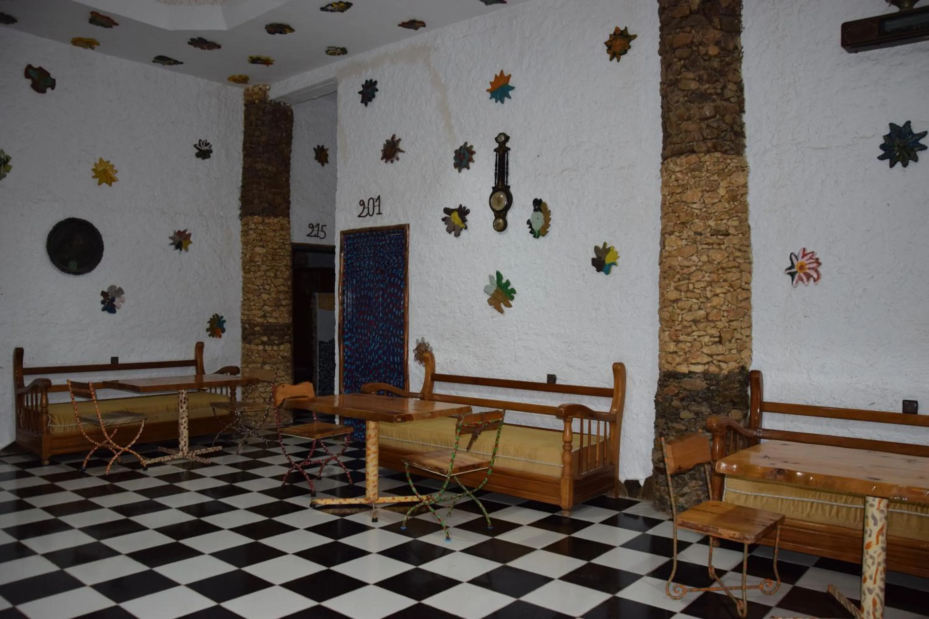 Seating area in Hotel Leonor
