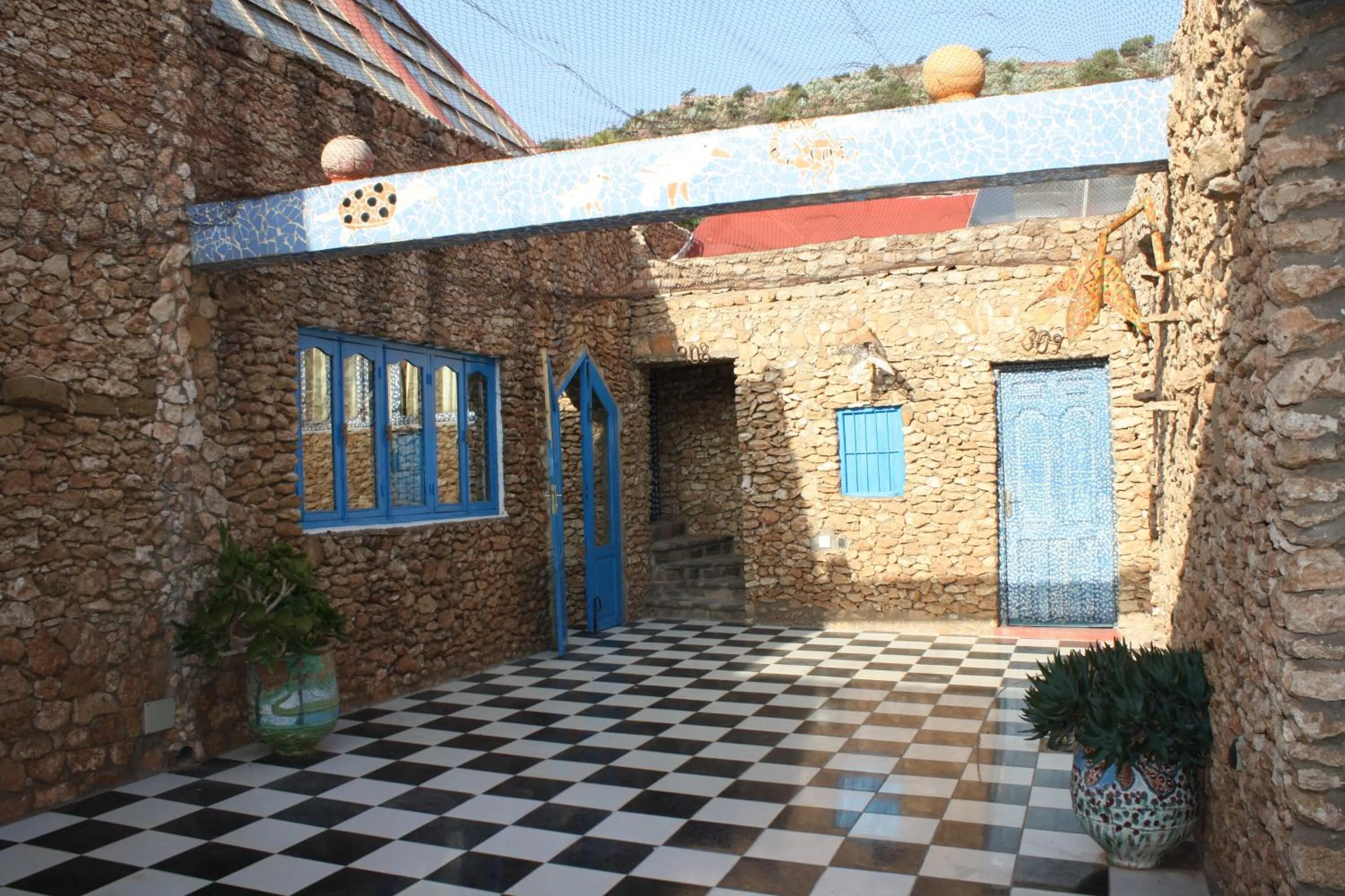 Decorative detail in Hotel Leonor