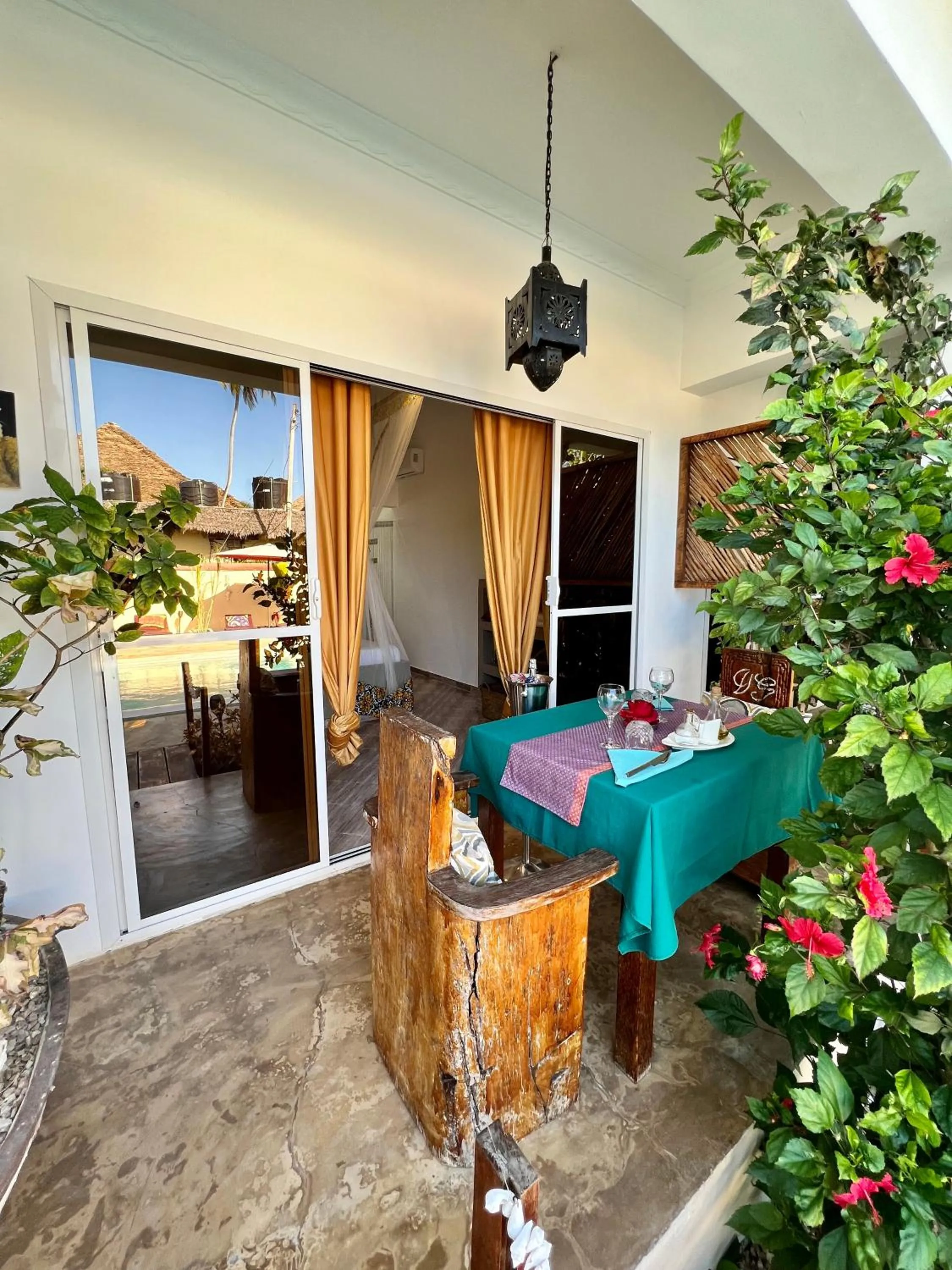 Patio in Gadea Boutique Hotel& Gadea Garden Italian Restaurant