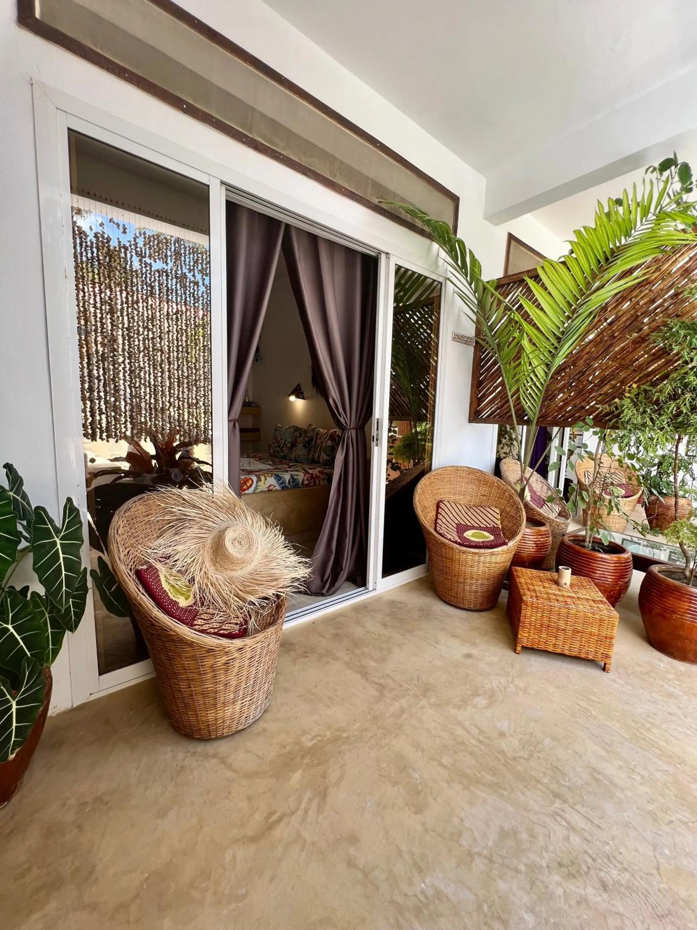 Patio in Gadea Boutique Hotel& Gadea Garden Italian Restaurant