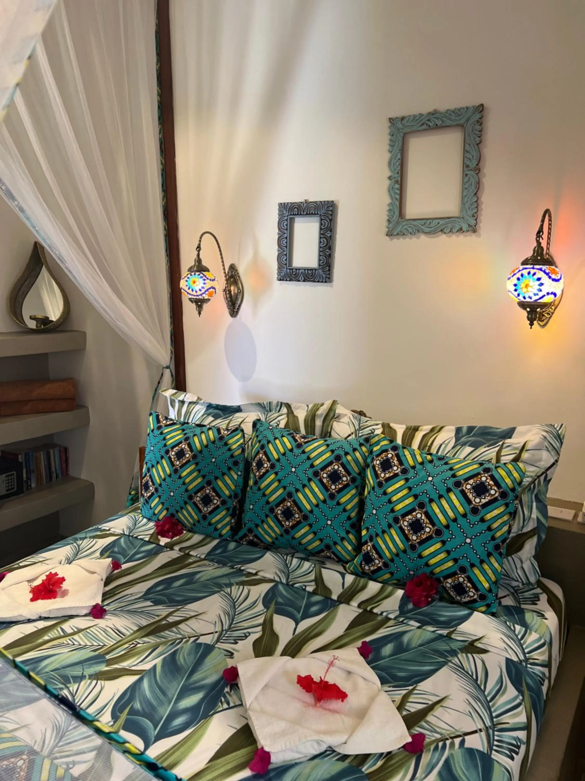 Bed in Gadea Boutique Hotel& Gadea Garden Italian Restaurant