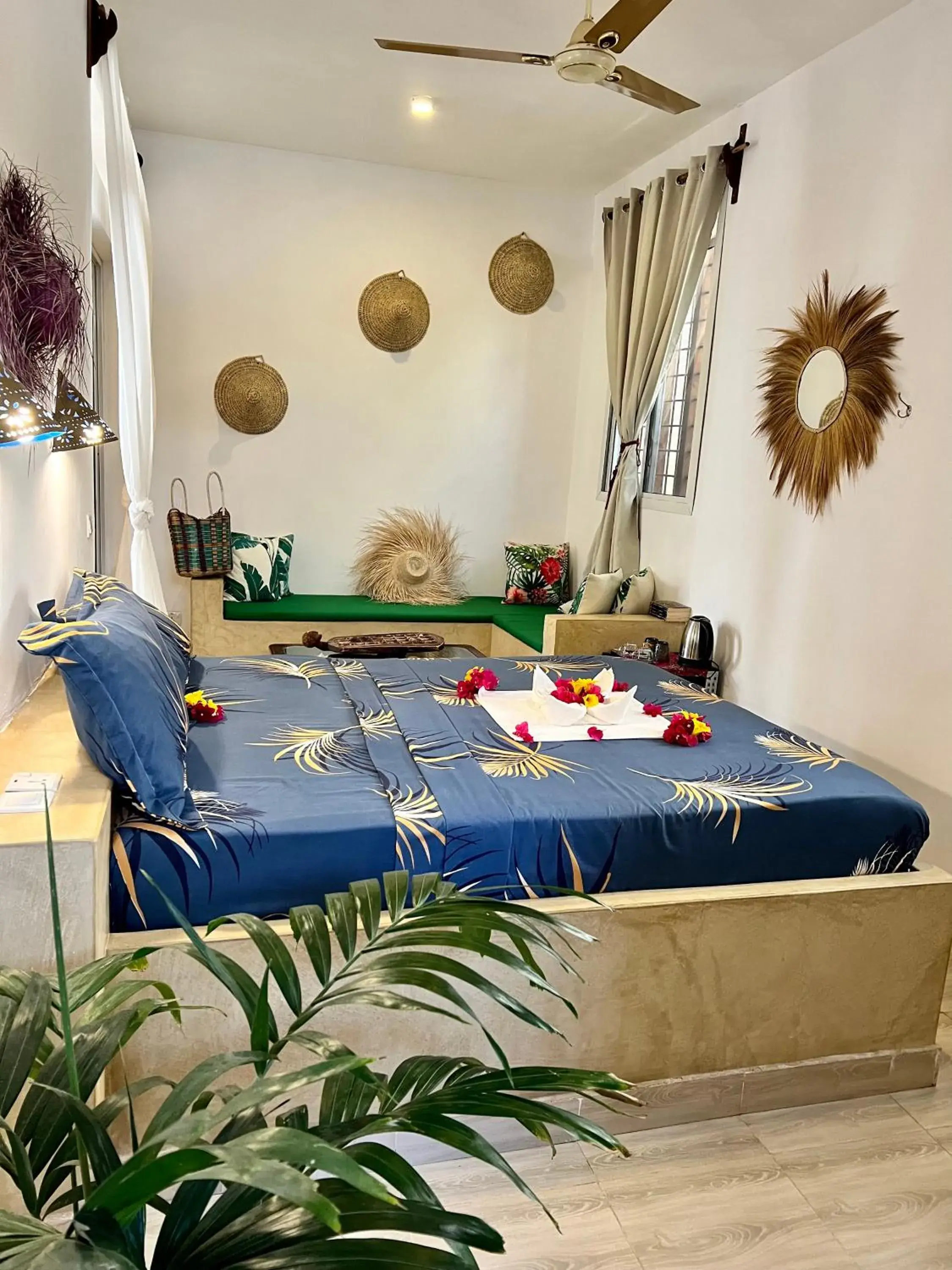 Deluxe Double Room with Shower in Gadea Boutique Hotel& Gadea Garden Italian Restaurant Deluxe Double Room with Shower in Gadea Boutique Hotel& Gadea Garden Italian Restaurant