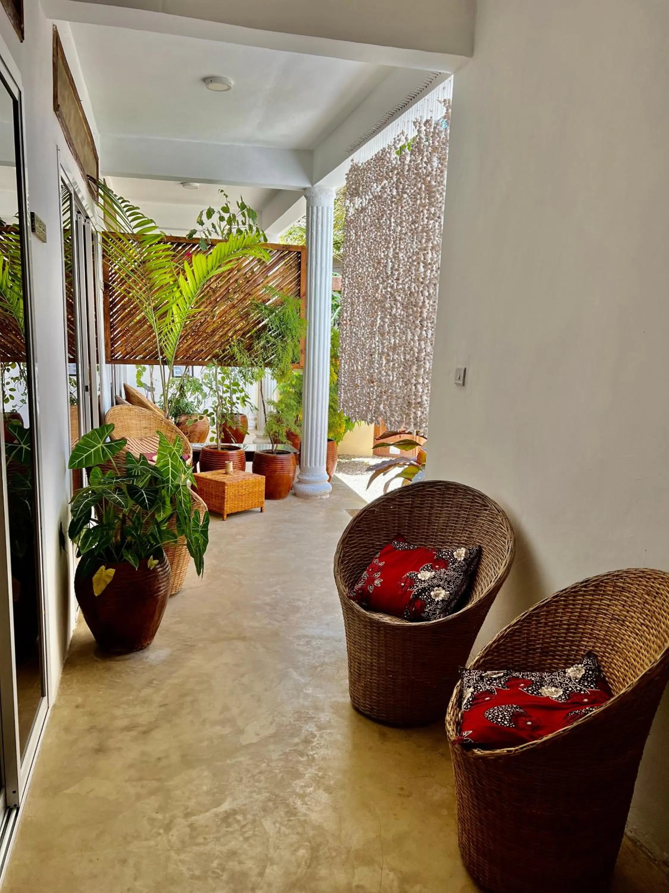 Patio in Gadea Boutique Hotel& Gadea Garden Italian Restaurant