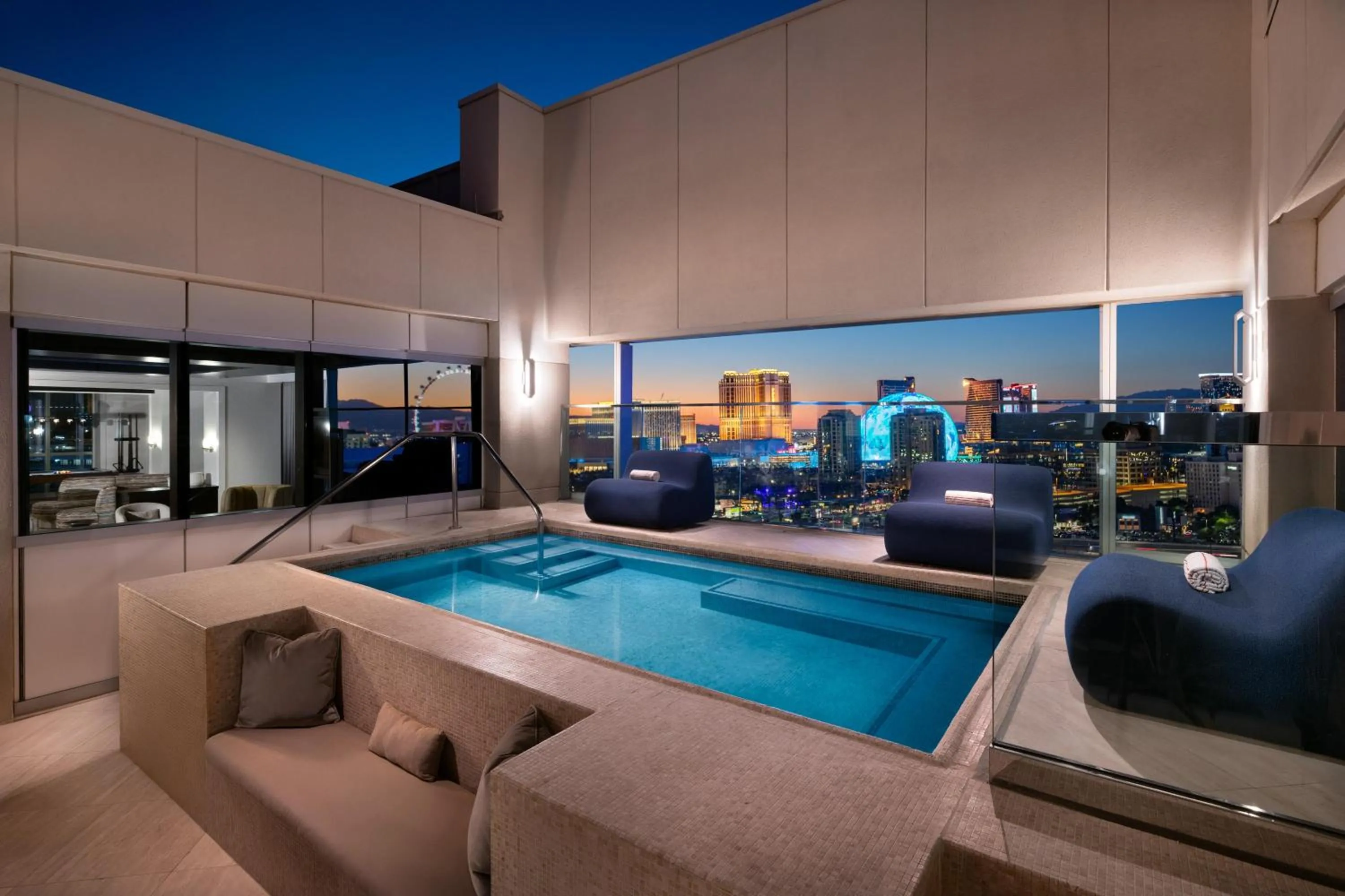 View (from property/room) in Virgin Hotels Las Vegas, Curio Collection by Hilton