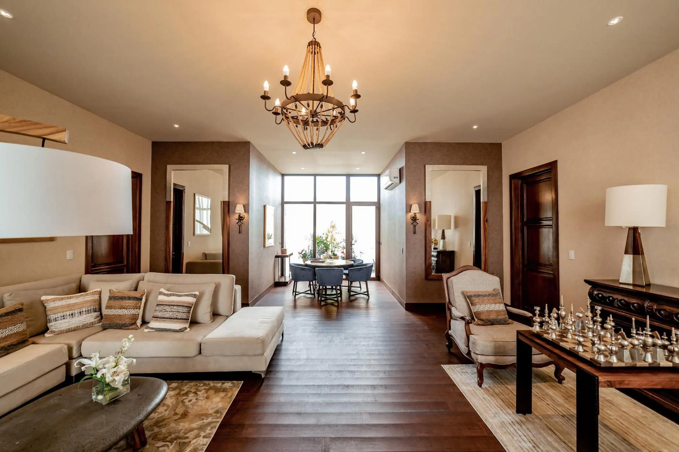 Living room in Casa Raíces Hotel Luxury & Viñedo