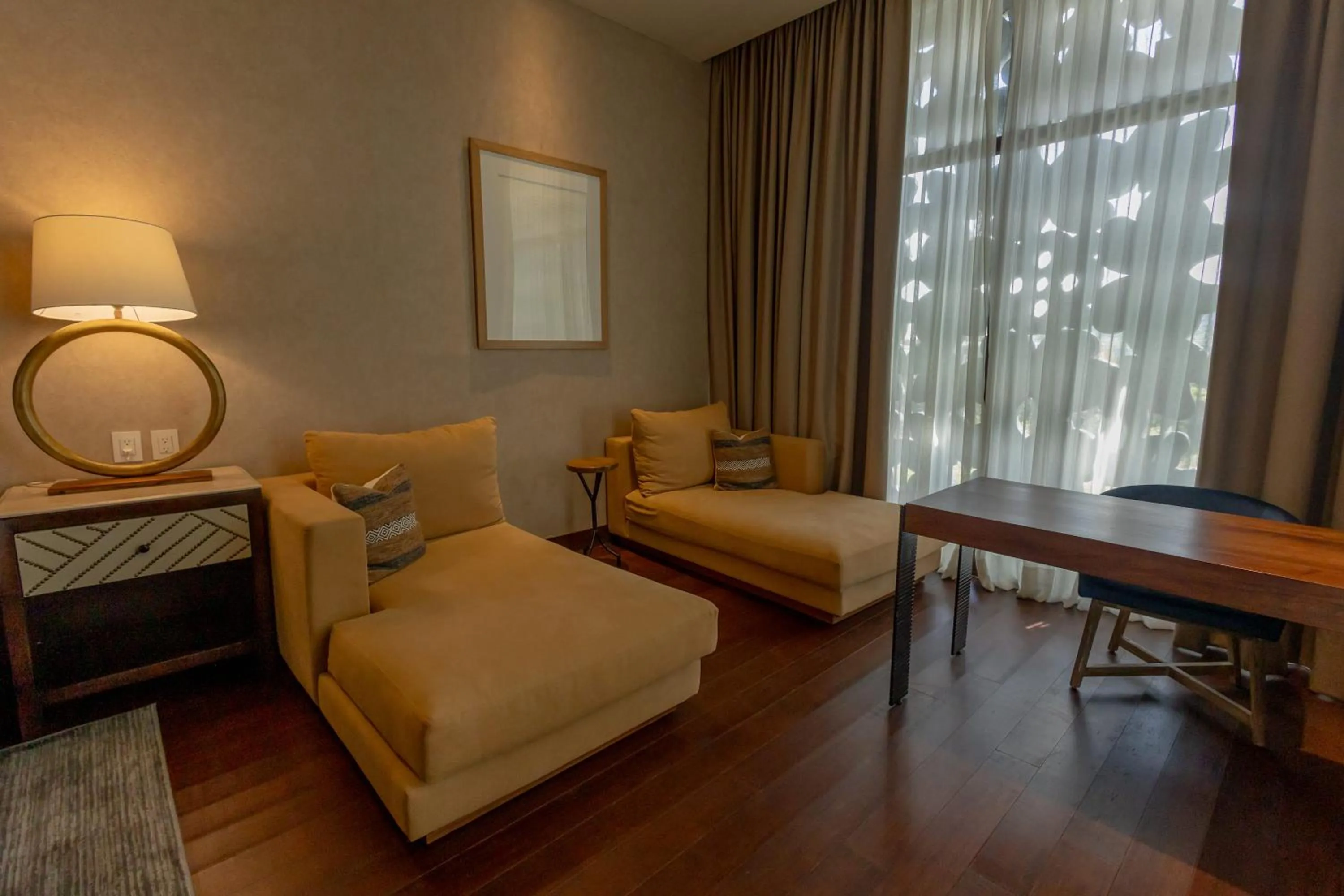 Living room, Bed in Casa Raíces Hotel Luxury & Viñedo