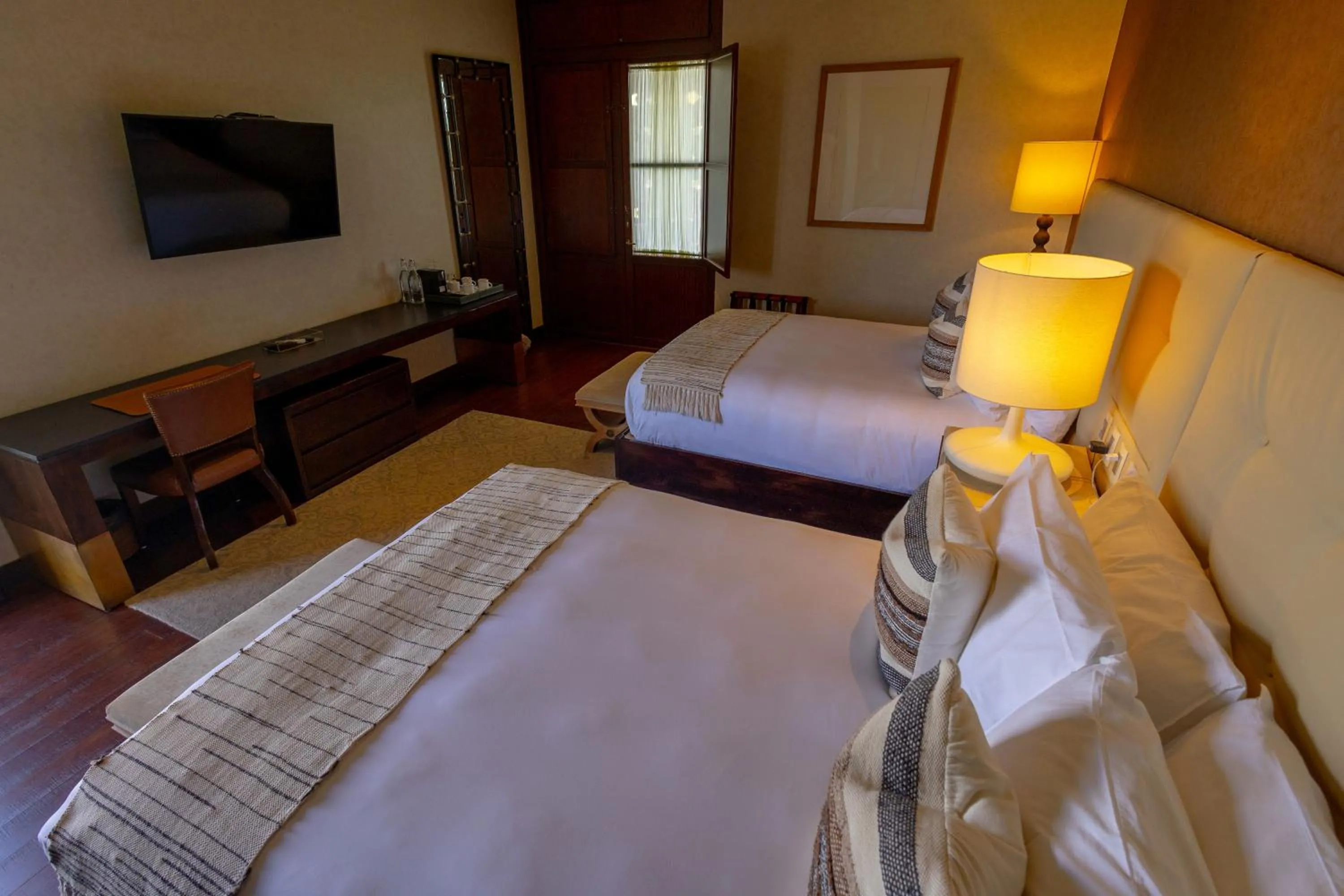 Bed in Casa Raíces Hotel Luxury & Viñedo