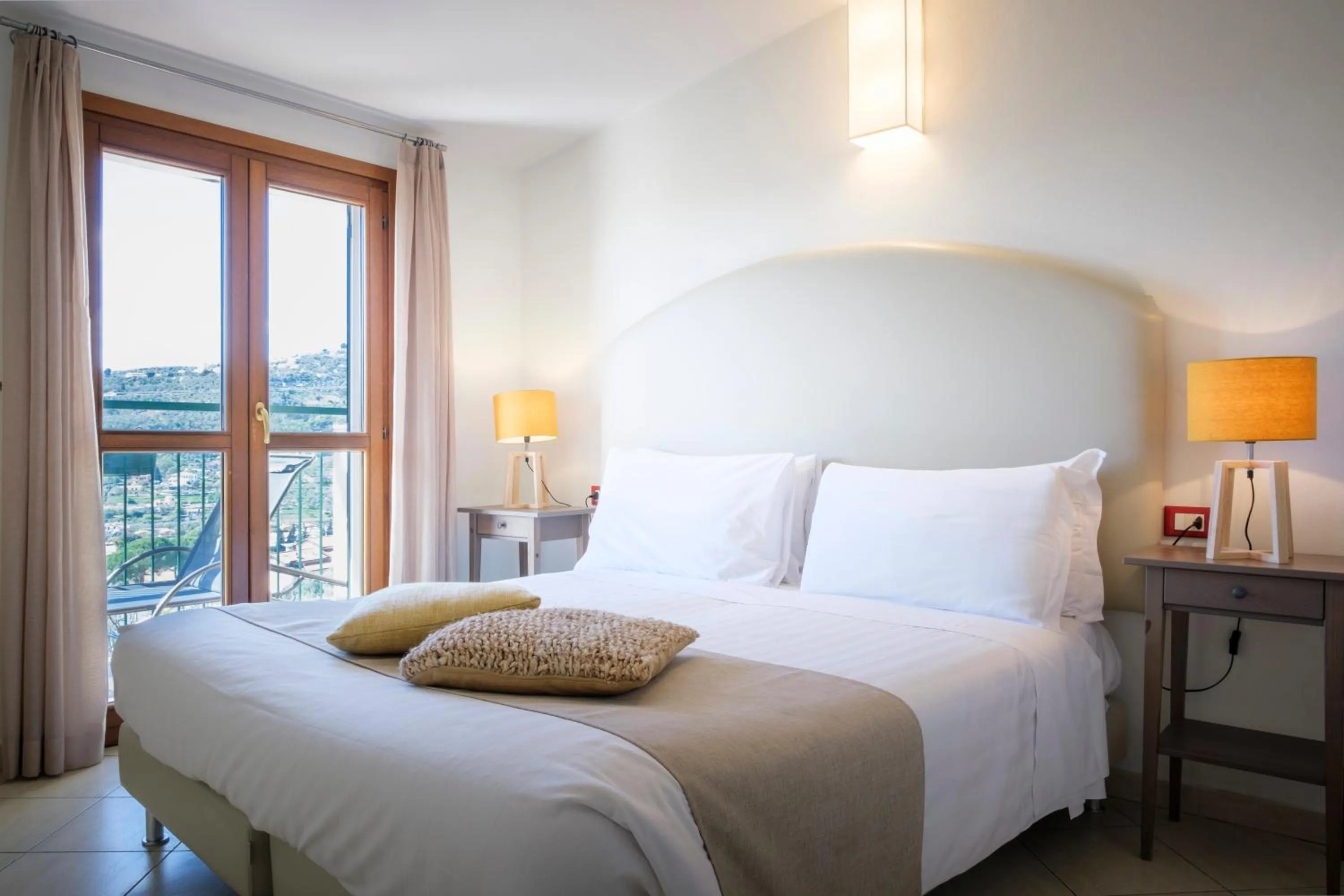 Bed in Villa Giada Resort