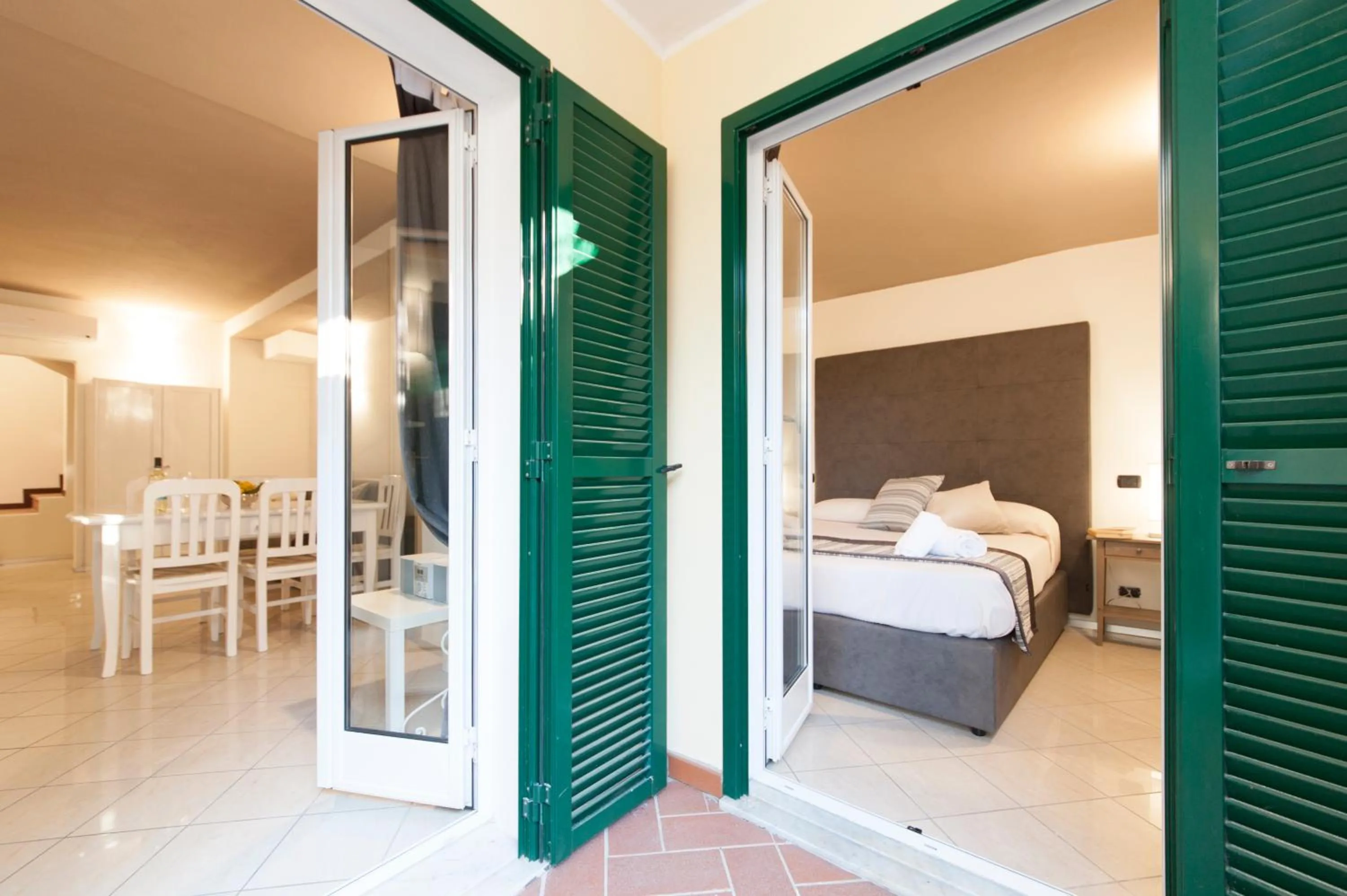 Balcony/Terrace, Bed in Villa Giada Resort