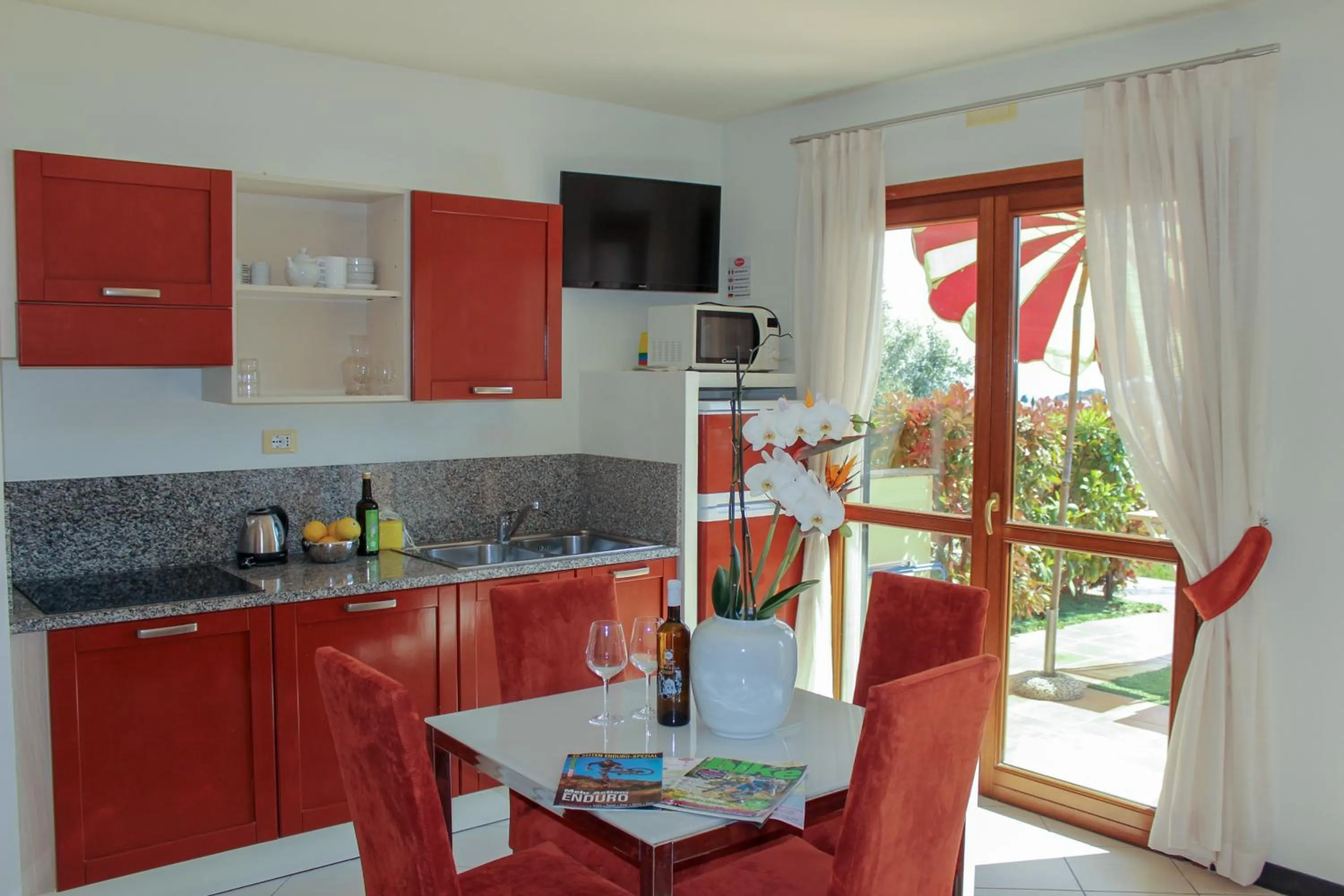 Kitchen or kitchenette in Villa Giada Resort