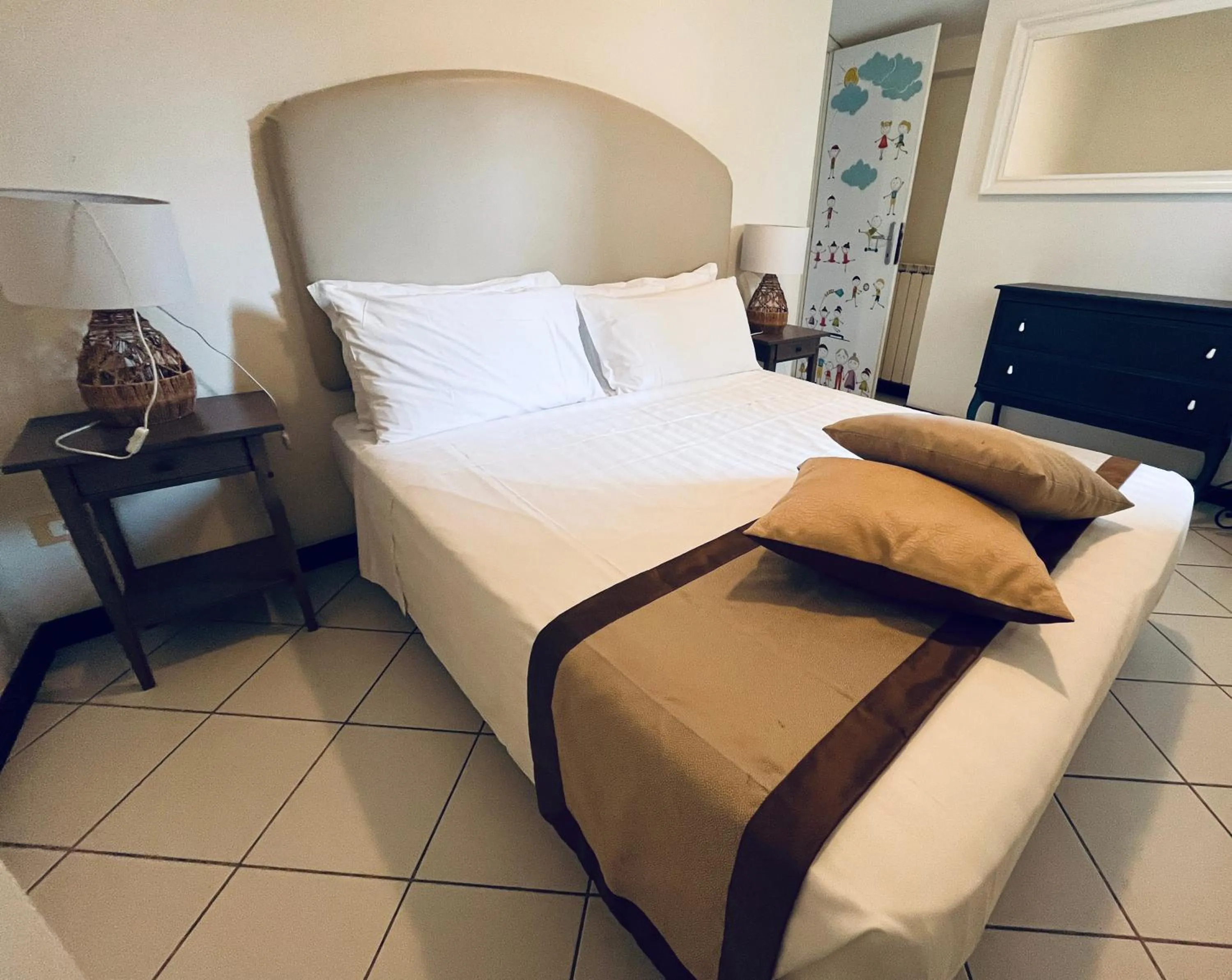 Bed in Villa Giada Resort
