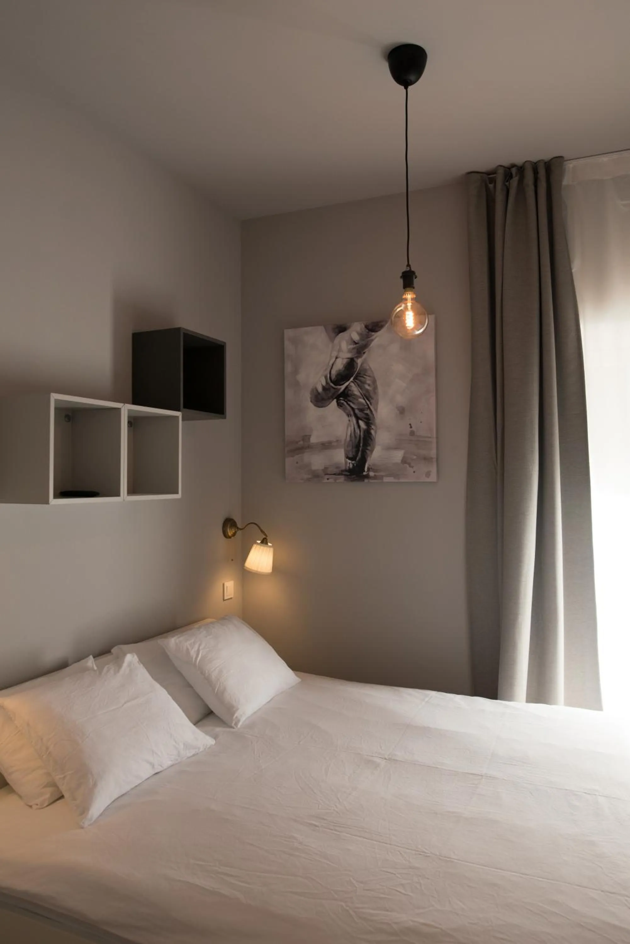 Bed in SMILE&LOVE REPUBLIC ZAGREB CENTER