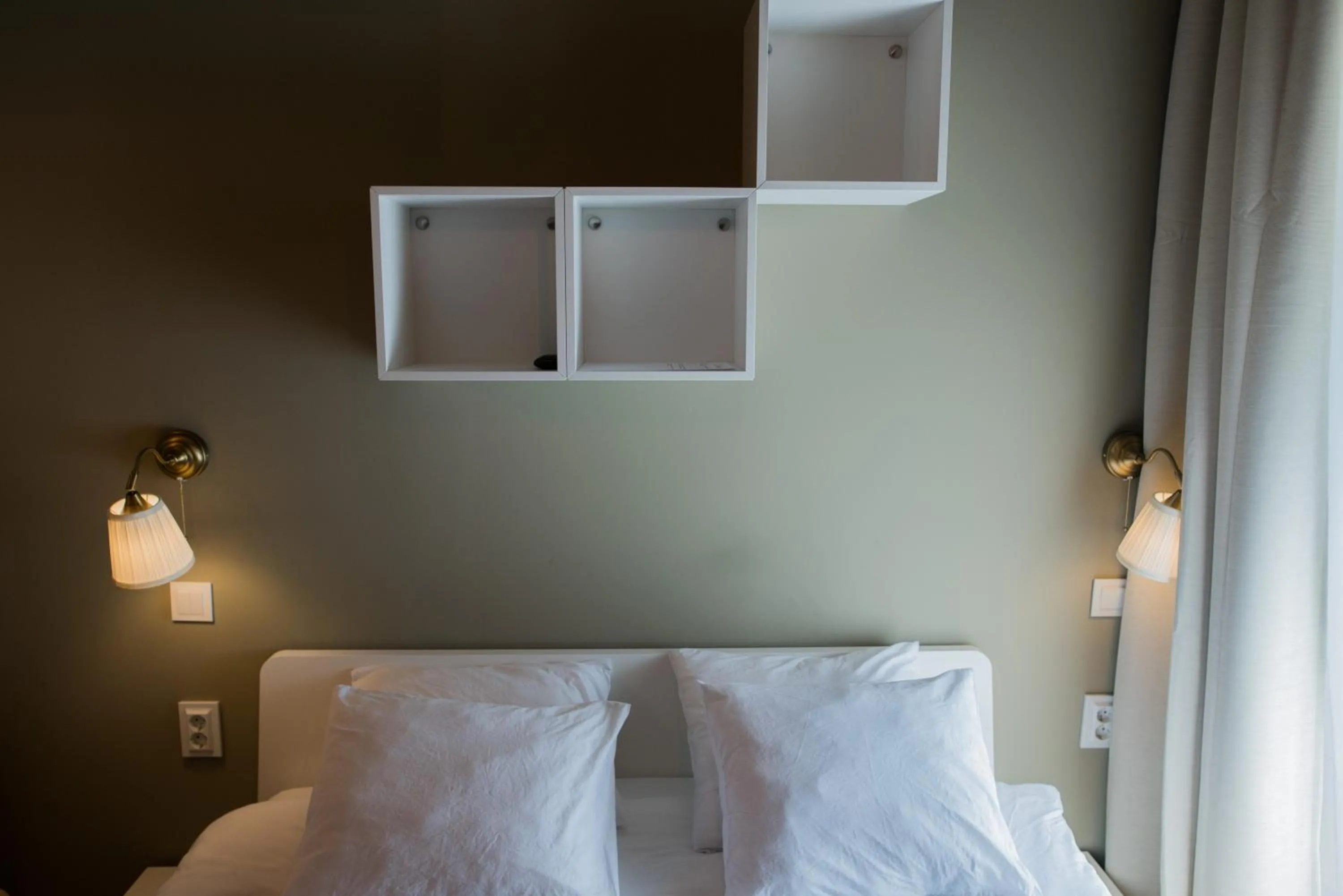Bed in SMILE&LOVE REPUBLIC ZAGREB CENTER