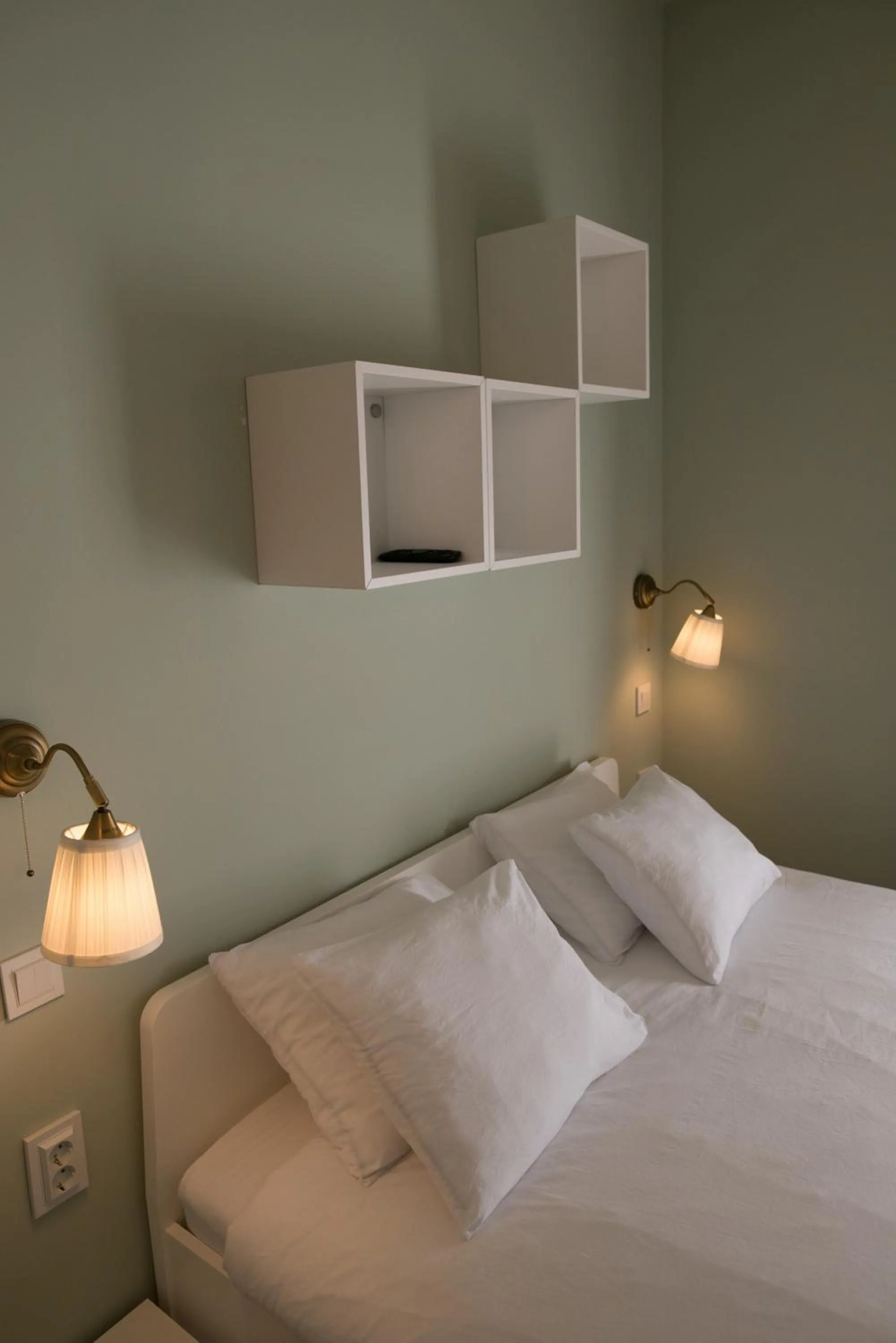 Bed in SMILE&LOVE REPUBLIC ZAGREB CENTER