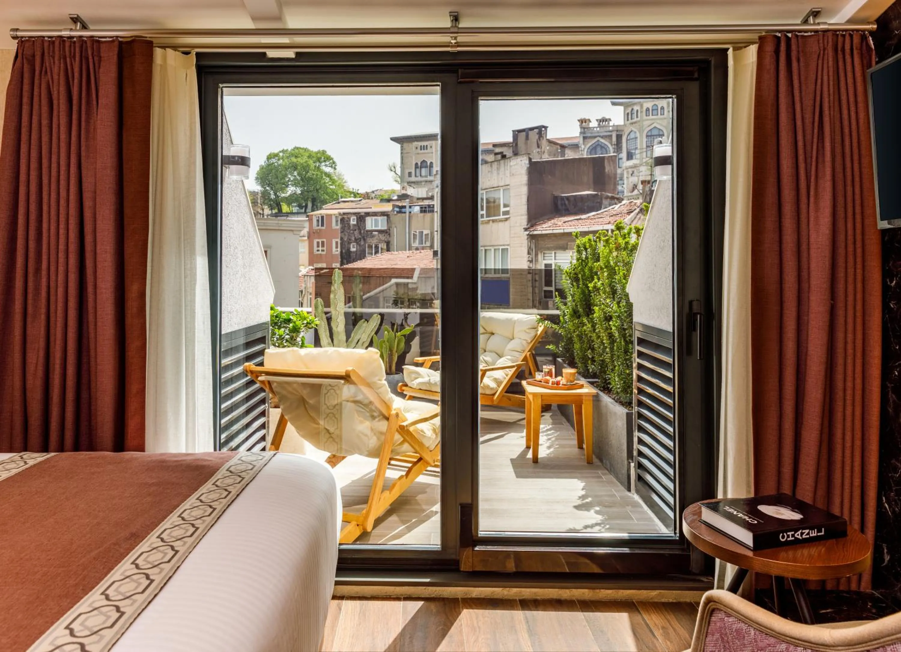 Balcony/Terrace in Euro Design Hotel