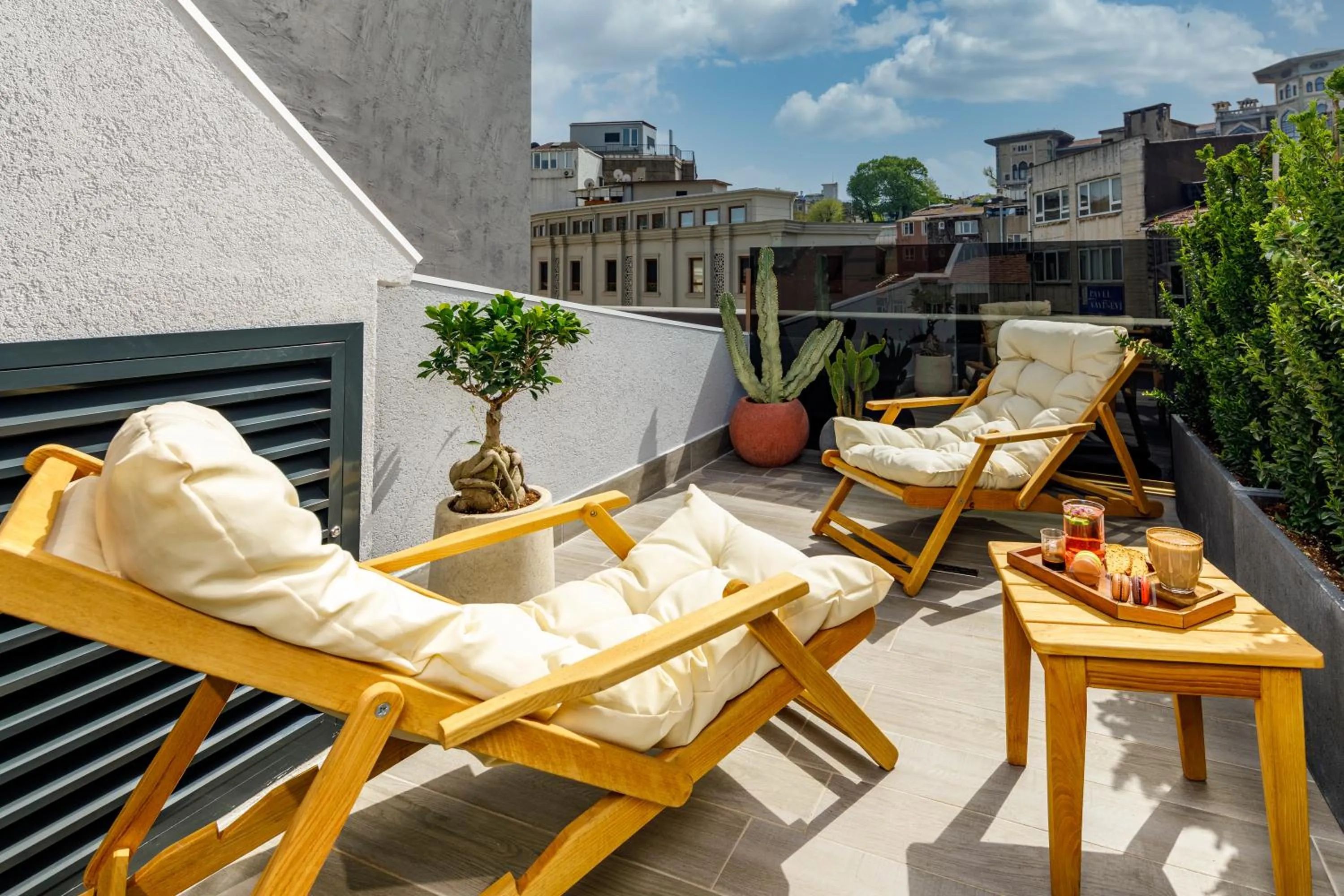Balcony/Terrace in Euro Design Hotel